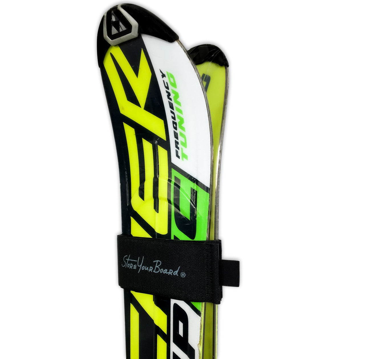 Mountain Essential Ski Wrap Straps | 4-Pack | Arctic Black - OVERLANDERS Outfitter
