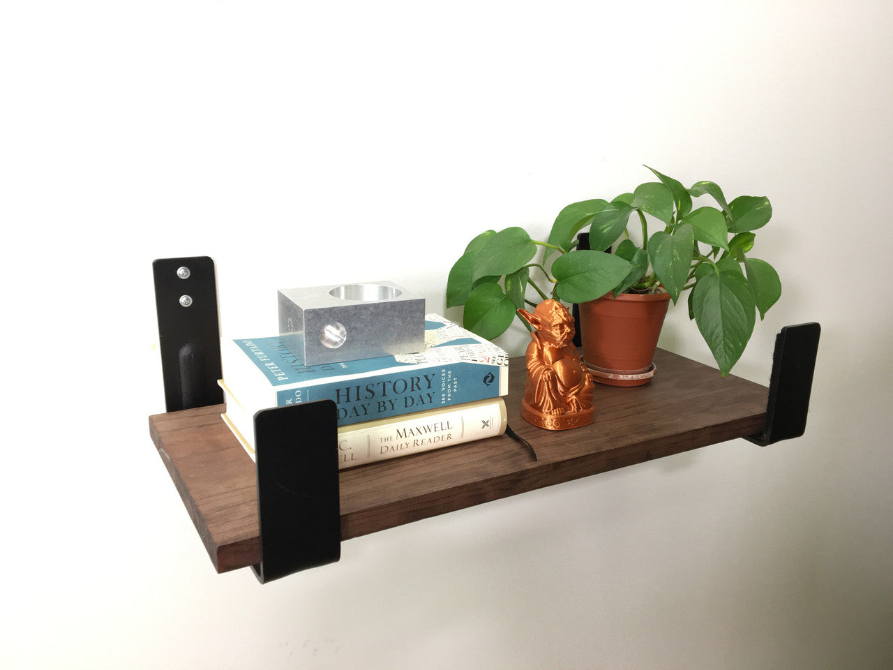 11" x 6" Minimalist Wall Hooks | X-Large | 2-Pack | Holds 50 lbs - OVERLANDERS Outfitter