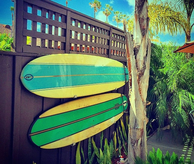 Minimalist Surfboard Display Rack | Holds 30 lbs - OVERLANDERS Outfitter