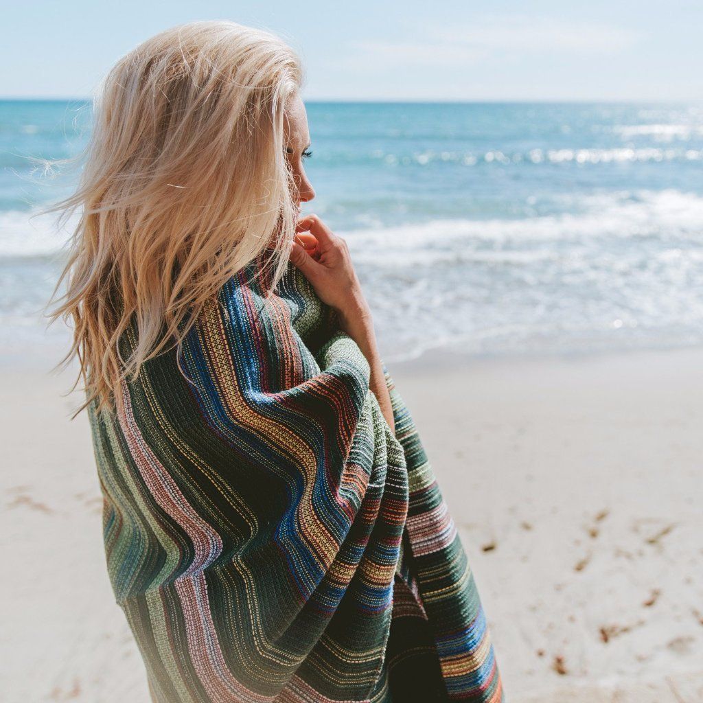 Povoa Yoga Blanket Aqua Green - OVERLANDERS Outfitter