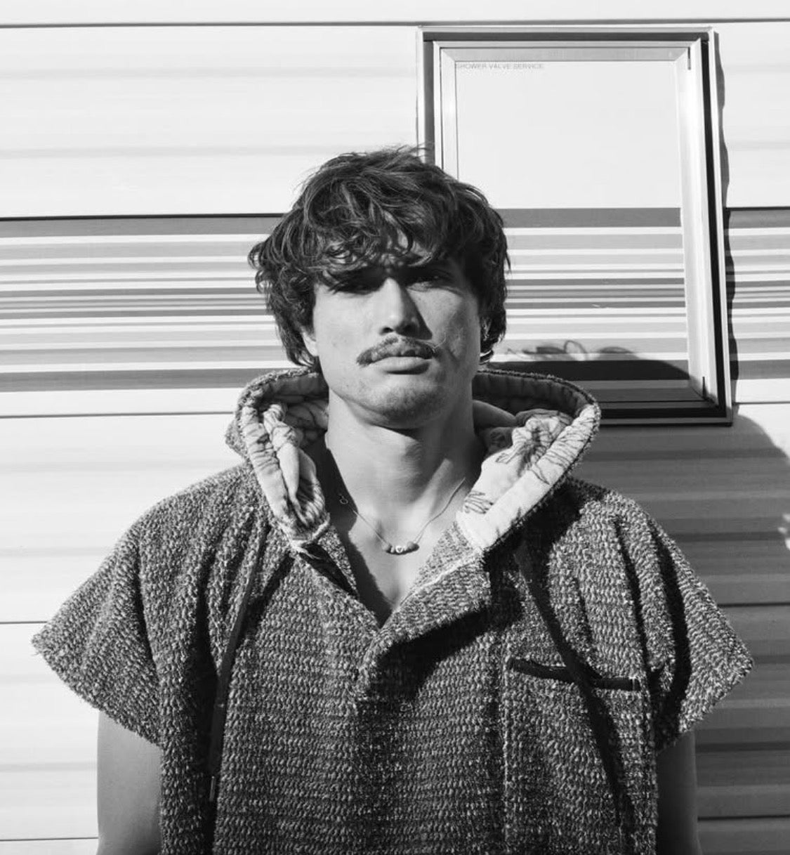 Blanket Hoodie | Indigo Surf Poncho | 100% Cotton Wearable Blanket Robe | As Seen on Netflix's Beef Season 2 - OVERLANDERS Outfitter
