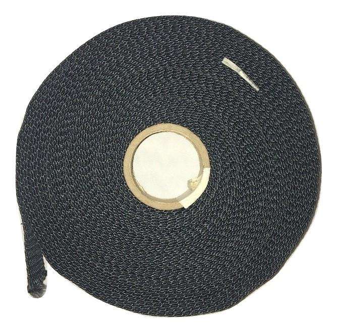 1" Black Aramid Fiber Webbing - PRICE PER FT| BLACK - We The Collective