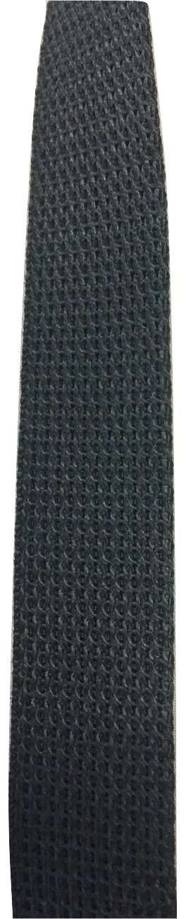 1" Black Aramid Fiber Webbing - PRICE PER FT| BLACK - We The Collective
