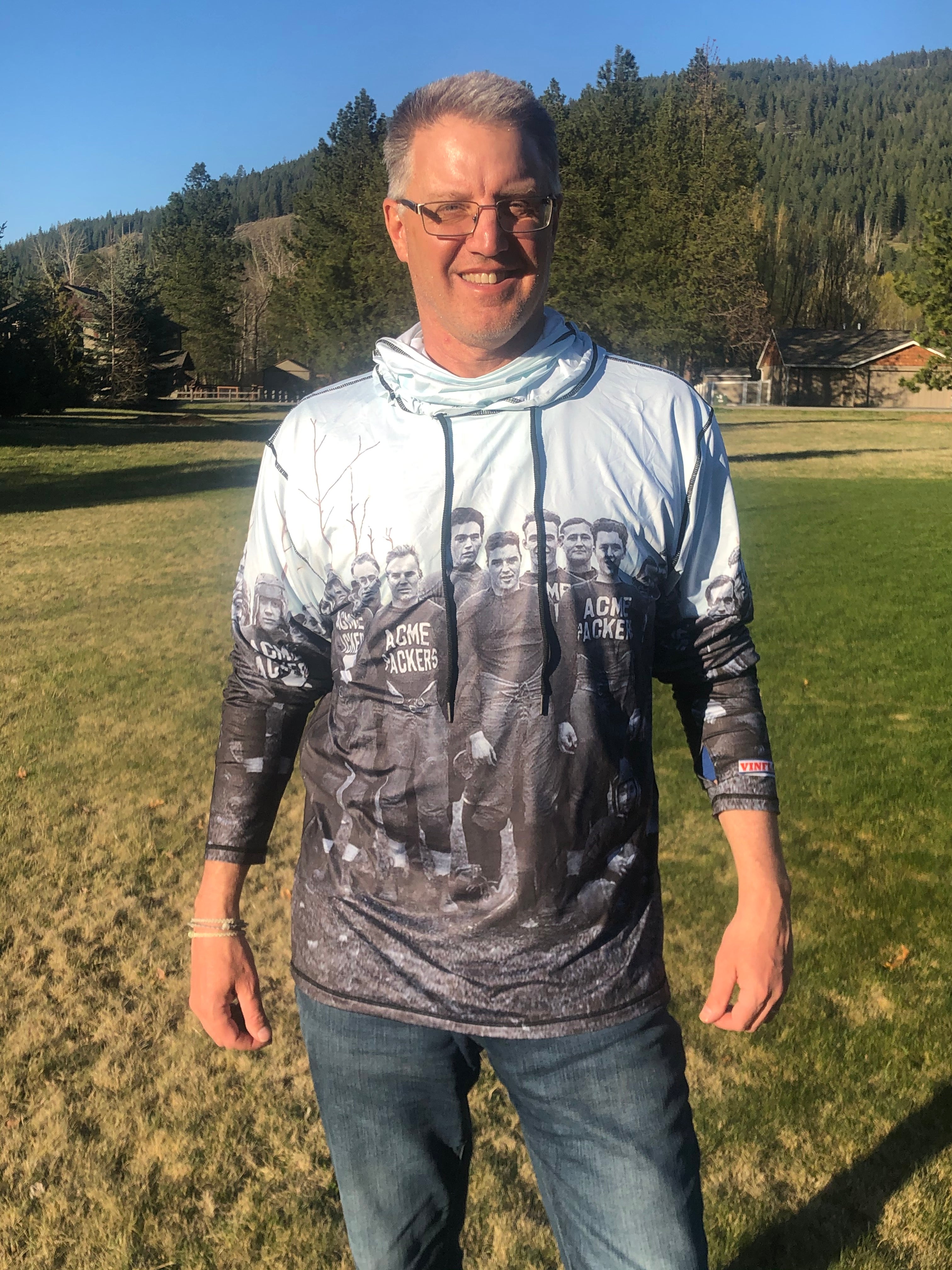 ACME Packers Lightweight Football Vintage Graphic Hoodie - OVERLANDERS Outfitter