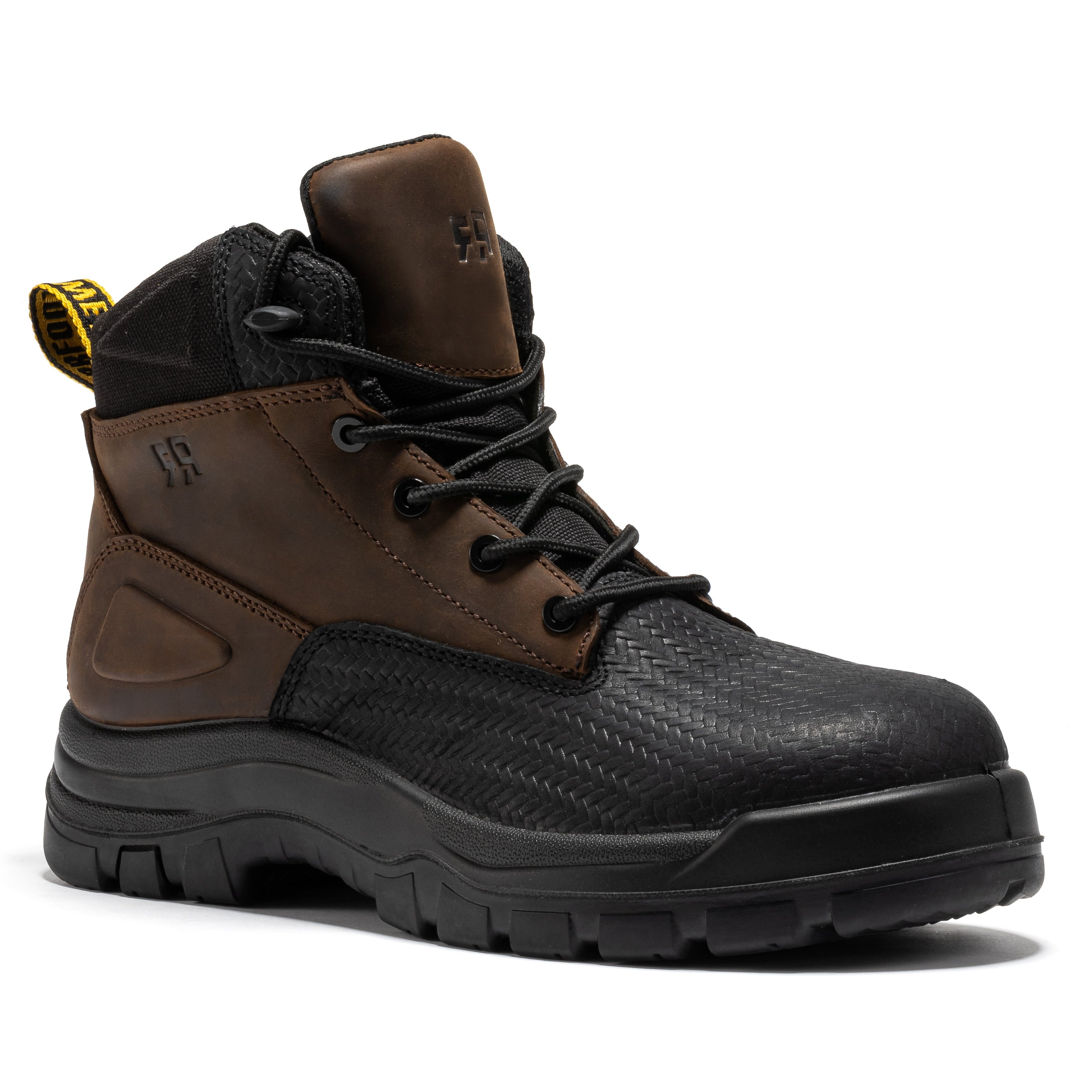 ROCKROOSTER Marfa Brown 6 Inch Waterproof Composite Toe Leather Work Boots CP210 - We The Collective