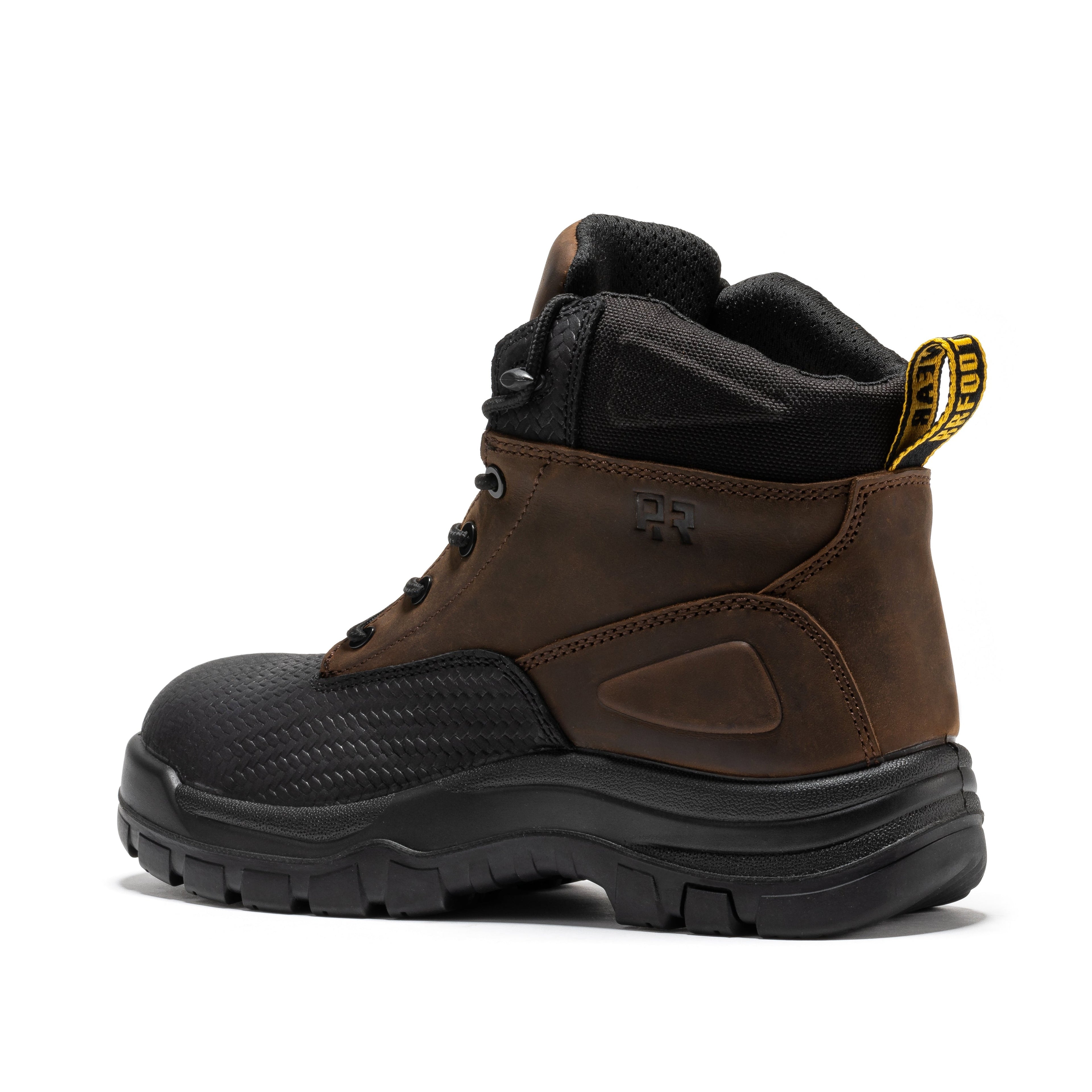 ROCKROOSTER Marfa Brown 6 Inch Waterproof Composite Toe Leather Work Boots CP210 - We The Collective