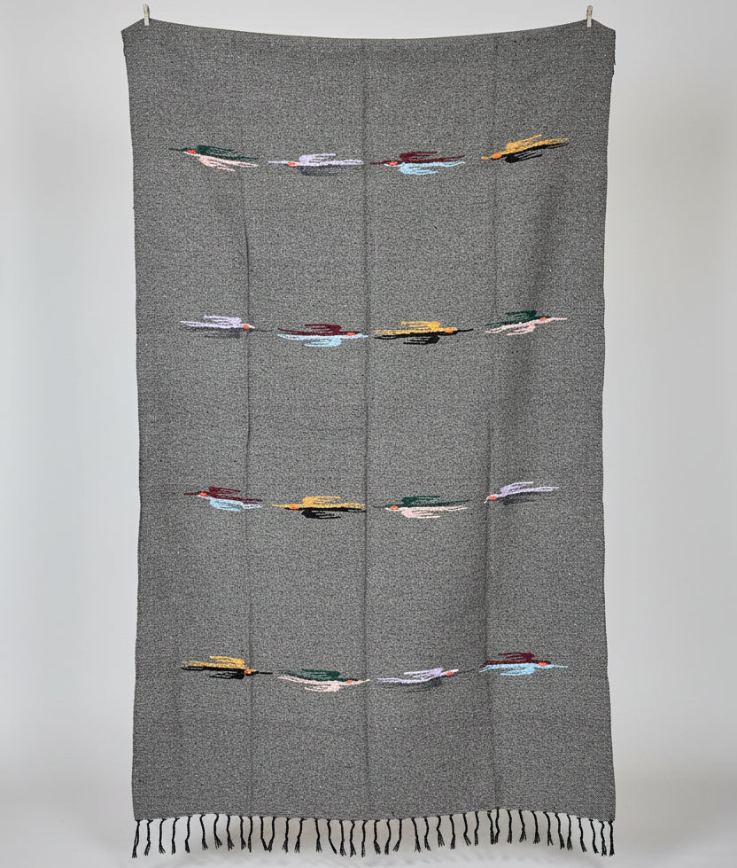 Charcoal Thunderbird Baja Blanket - OVERLANDERS Outfitter