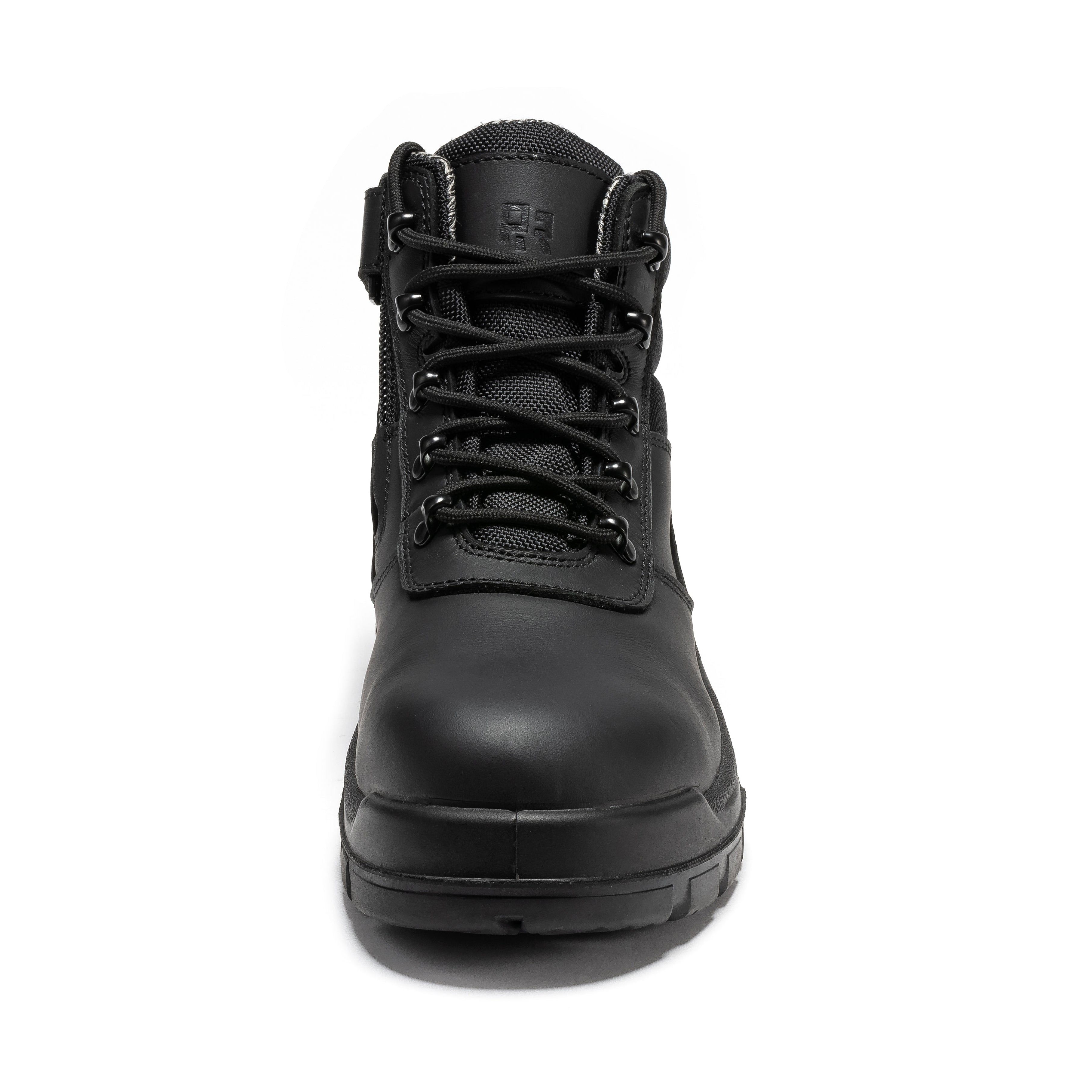 ROCKROOSTER Avalon Black 6 Inch Zip-sided Composite toe Leather Work Boots CP213BK - We The Collective