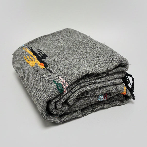 Charcoal Thunderbird Baja Blanket - OVERLANDERS Outfitter