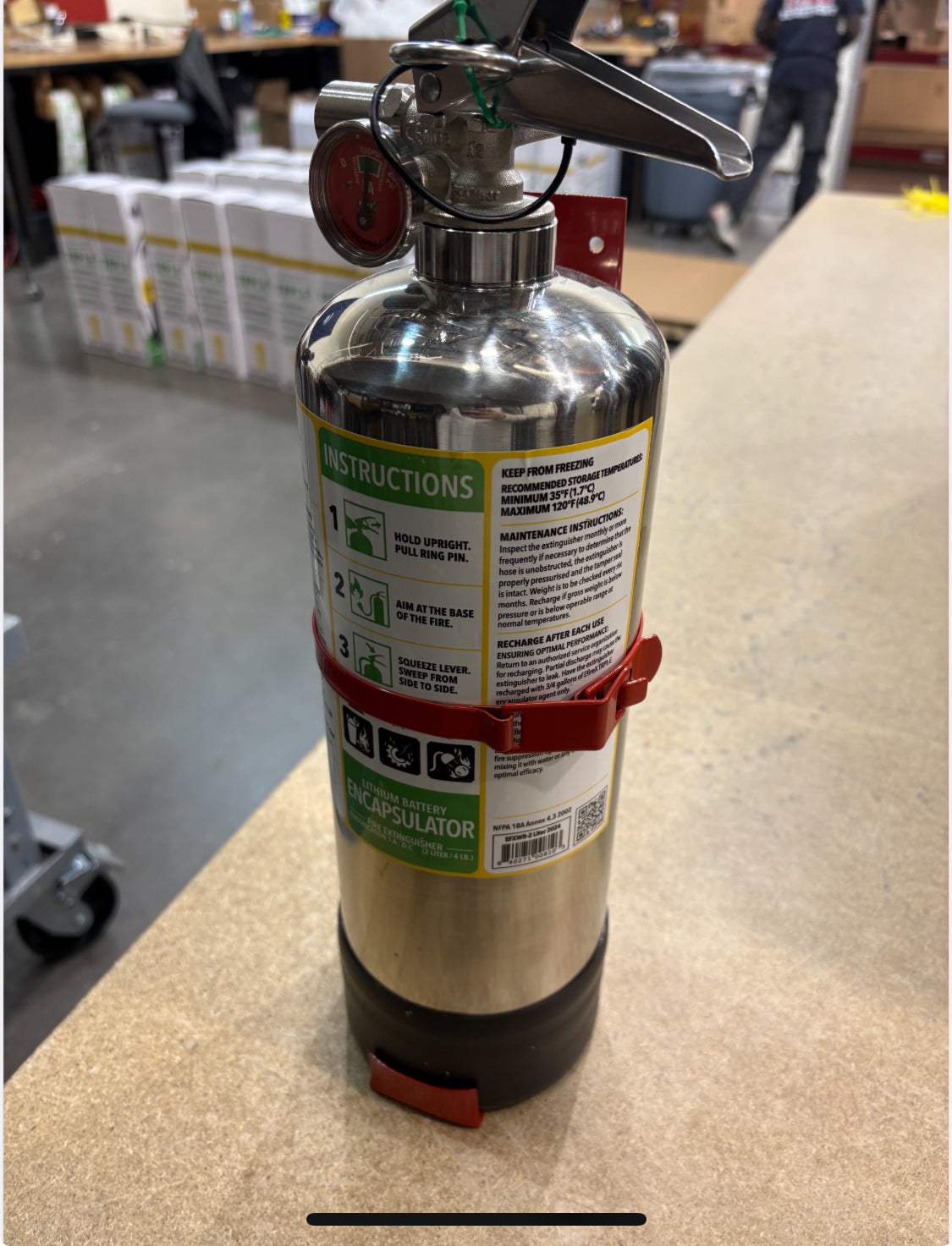 E-Firex Lithium Fire Extinguisher - OVERLANDERS Outfitter