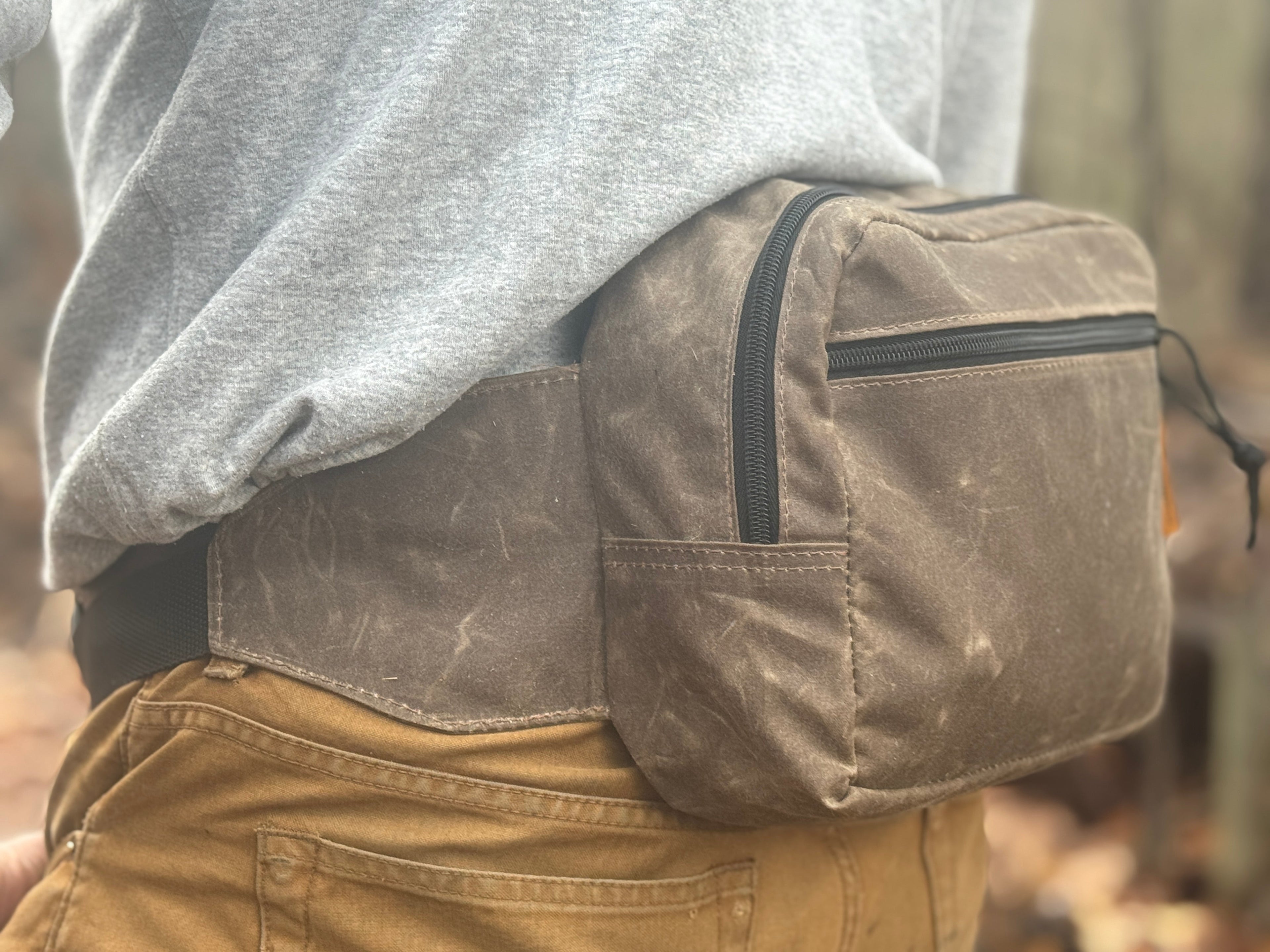 Outrider Oilcloth Hip Pack
