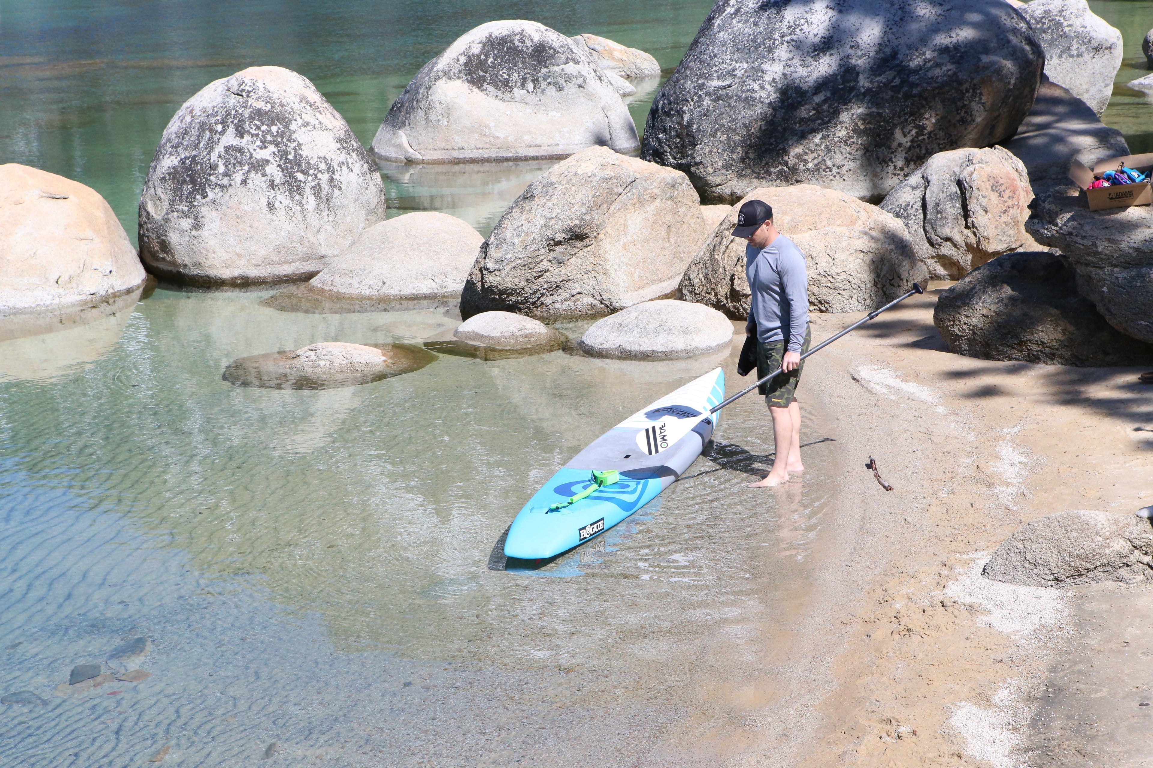 Carbon-Fiberglass Adjustable Paddle with ABS Edge - OVERLANDERS Outfitter