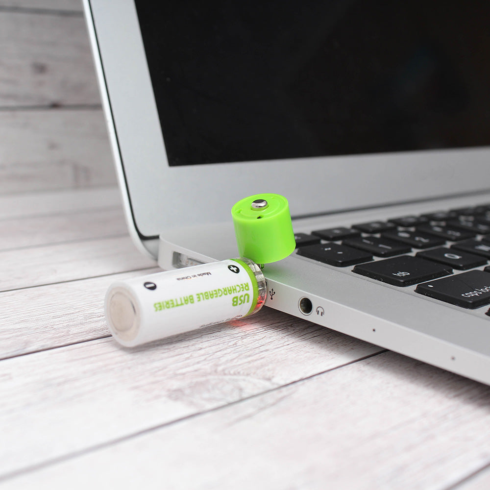 USB Rechargeable AA Batteries w/4-port USB Charger - OVERLANDERS Outfitter