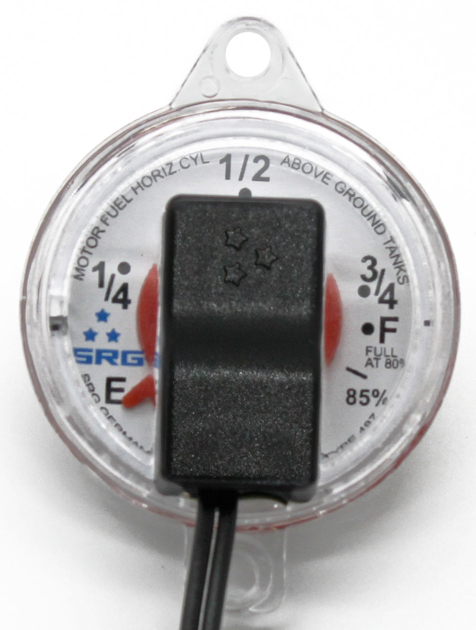 Flame King 0-90 Ohm Twin-Site Remote Dial Gauge for RV ASME Propane Tanks - We The Collective