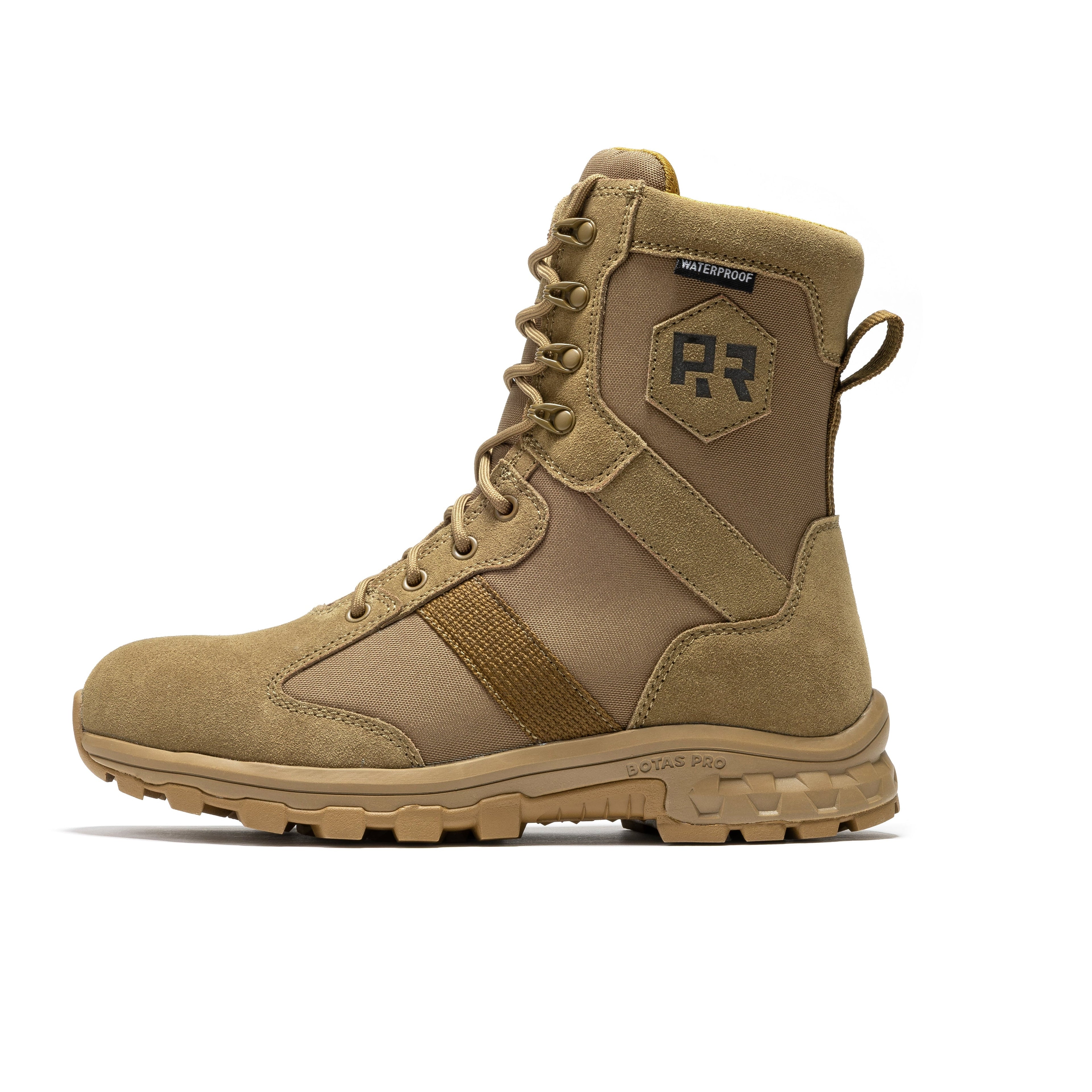 ROCKROOSTER Colmar Coyote 8 inch Suede Leather Waterproof Tactical & Military Boots AB500 - We The Collective