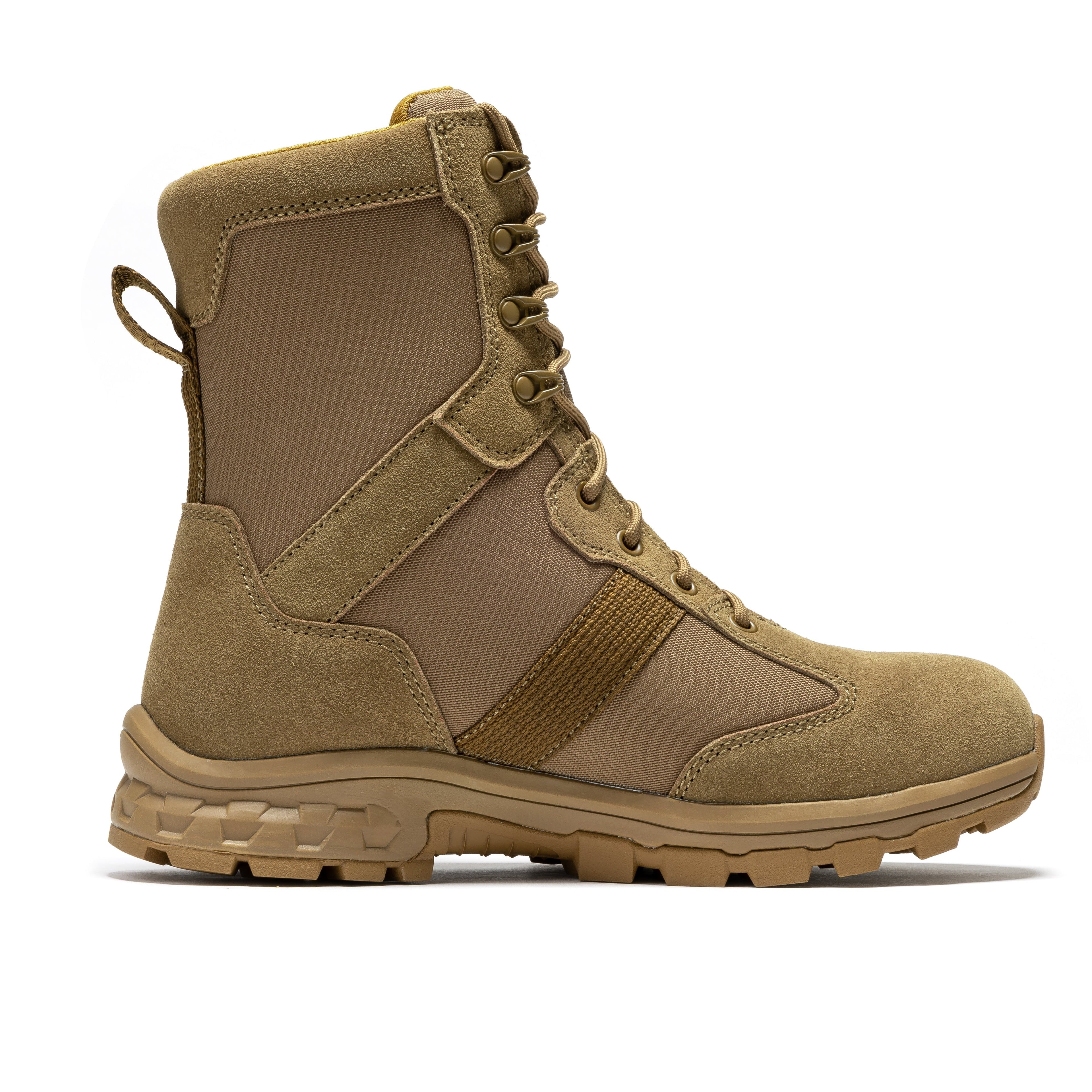 ROCKROOSTER Colmar Coyote 8 inch Suede Leather Waterproof Tactical & Military Boots AB500 - We The Collective