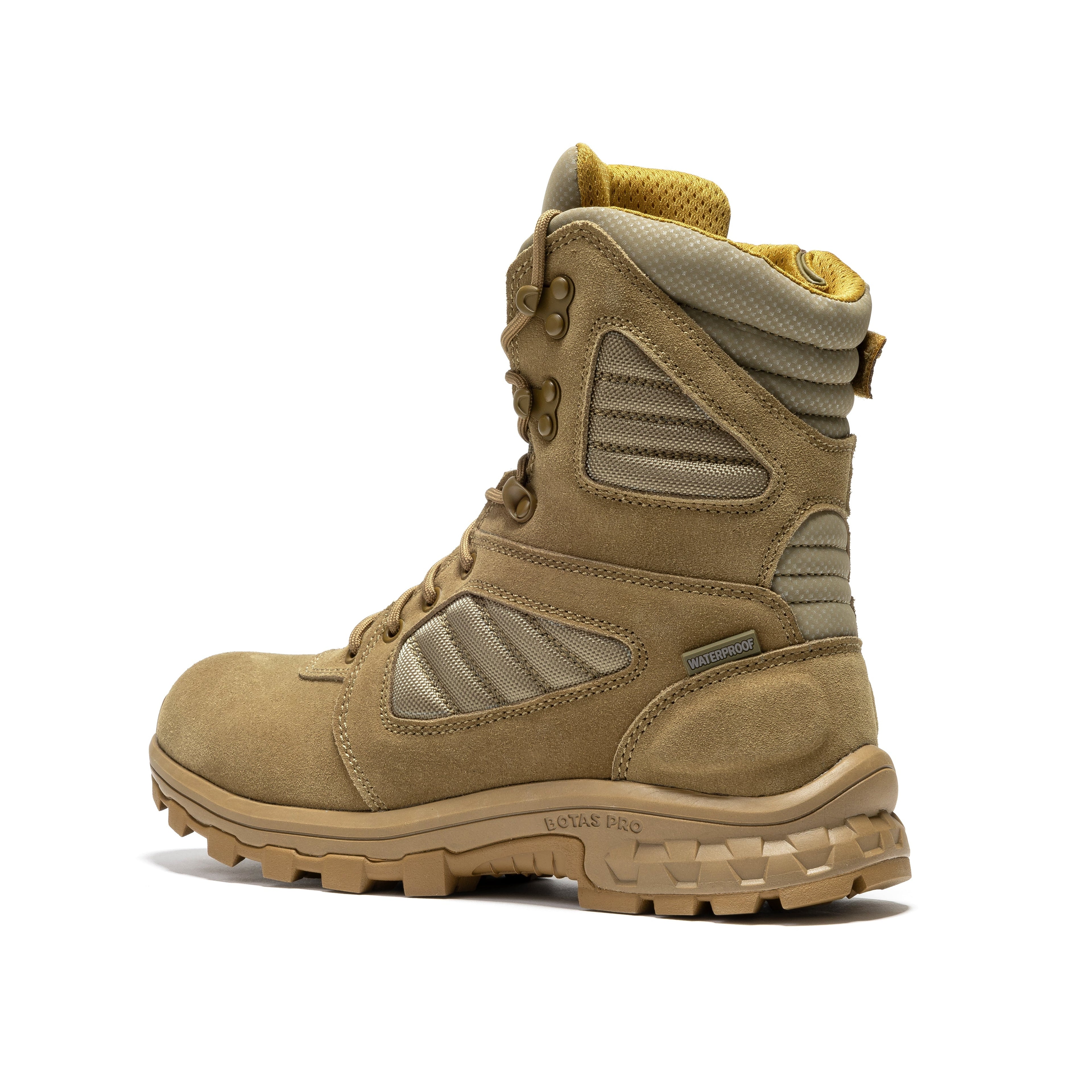 ROCKROOSTER Burano Coyote 8 inch Suede Leather Waterproof Tactical & Military Boots AB540 - We The Collective