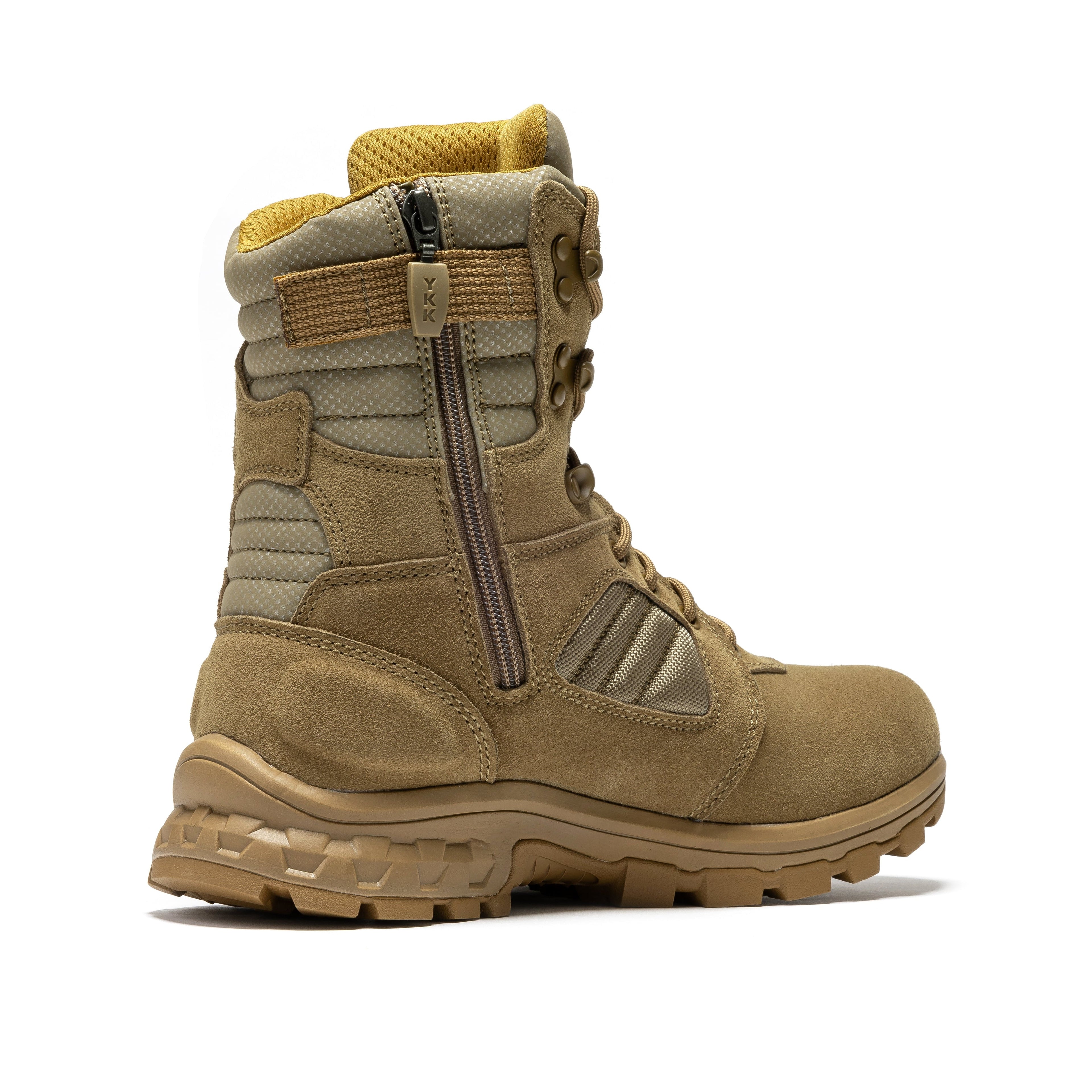 ROCKROOSTER Burano Coyote 8 inch Suede Leather Waterproof Tactical & Military Boots AB540 - We The Collective