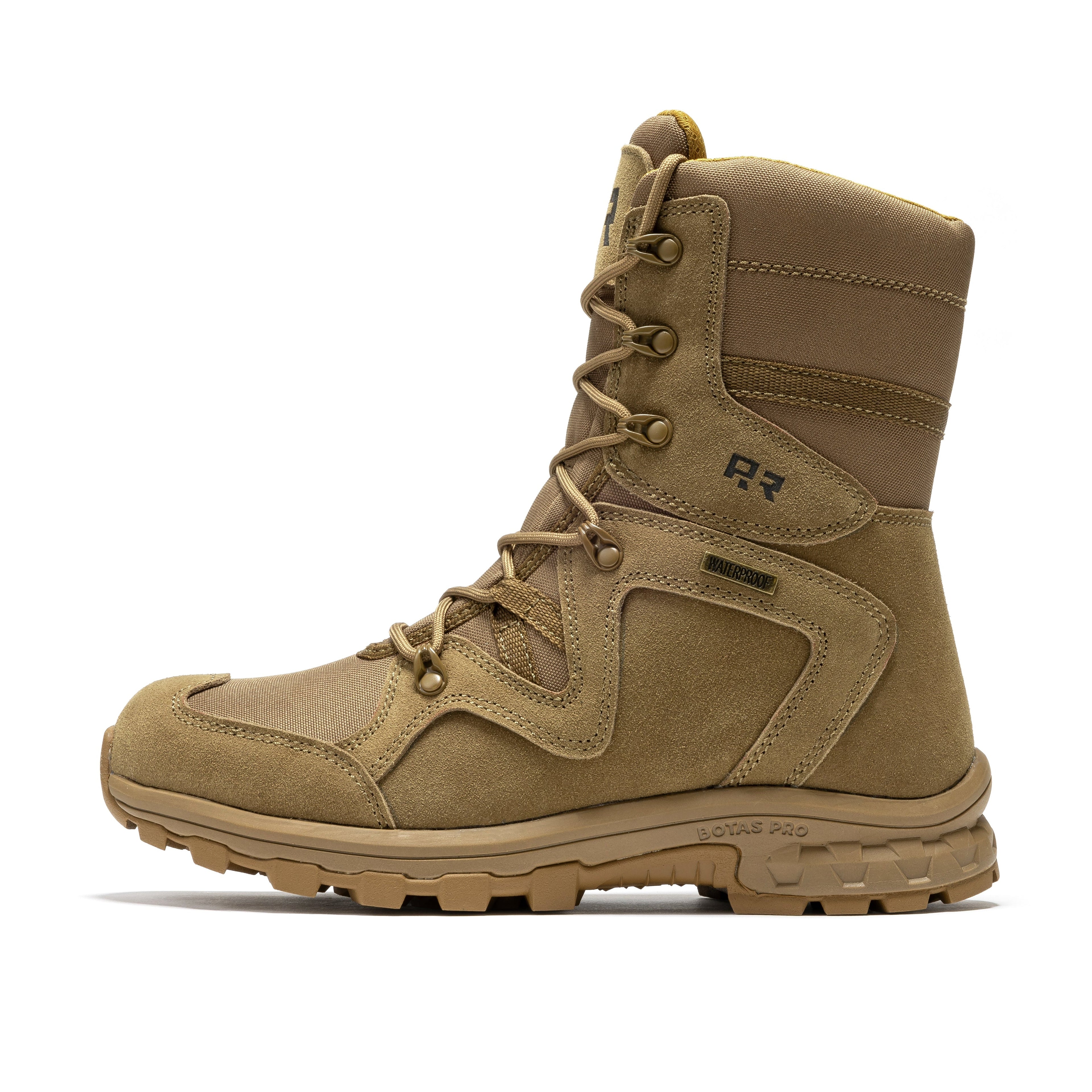 ROCKROOSTER Colmar Coyote 8 inch Suede Leather Waterproof Tactical & Military Boots AB520 - We The Collective
