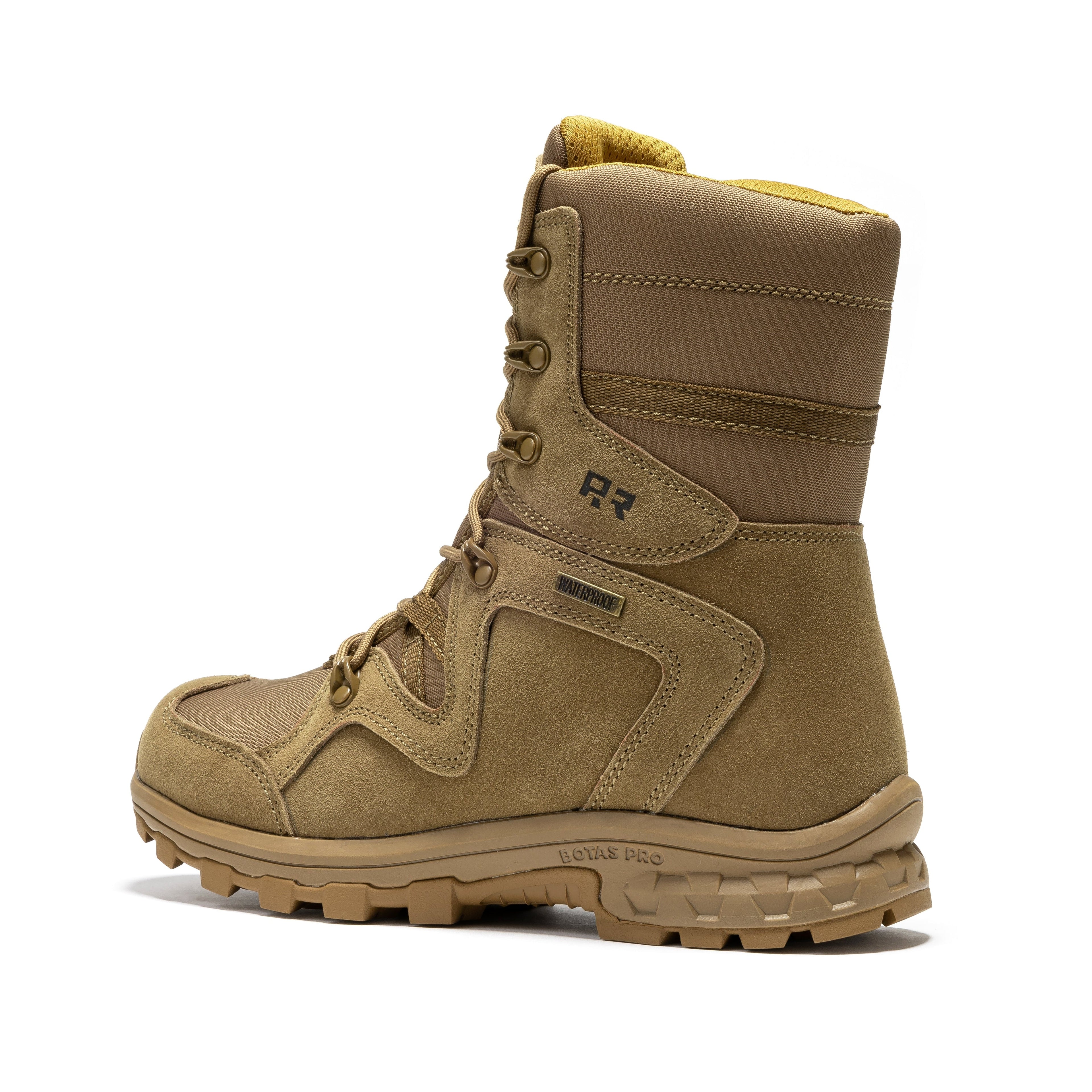 ROCKROOSTER Colmar Coyote 8 inch Suede Leather Waterproof Tactical & Military Boots AB520 - We The Collective
