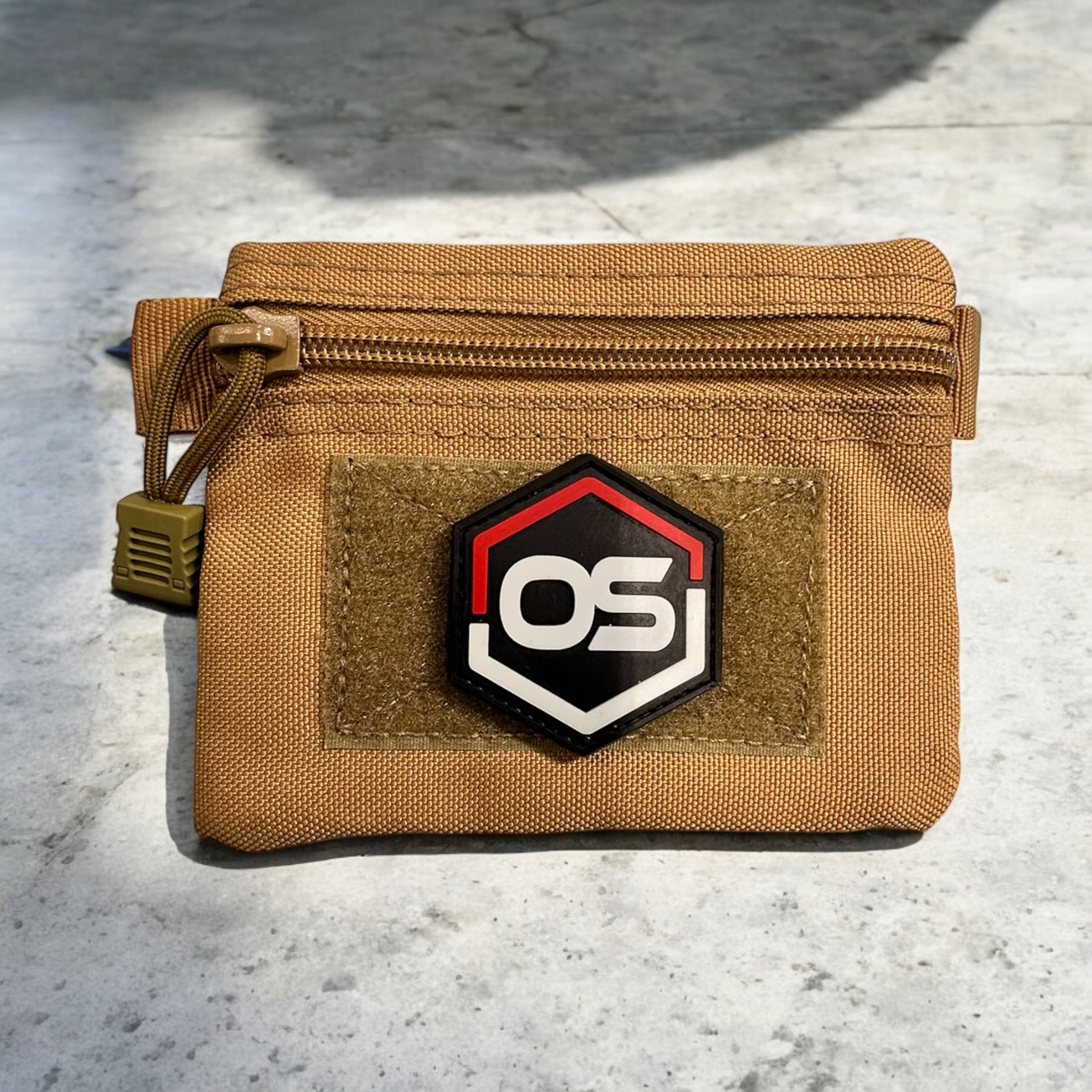 Coyote Tan Tact-Pouch with OS PVC Patch - OVERLANDERS Outfitter