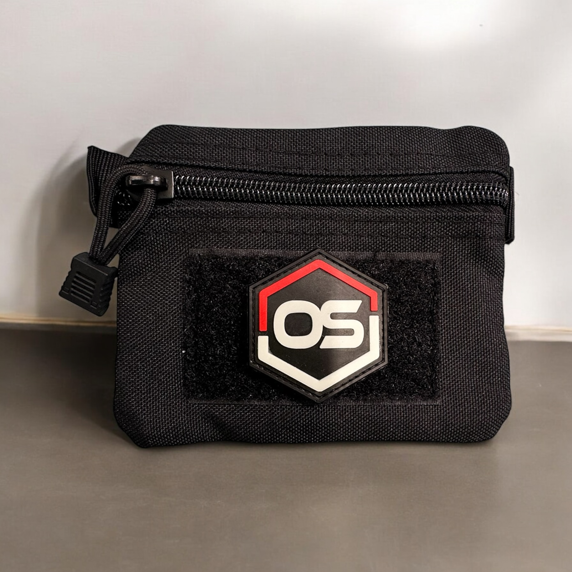 Black Tact-Pouch with OS PVC Patch - OVERLANDERS Outfitter