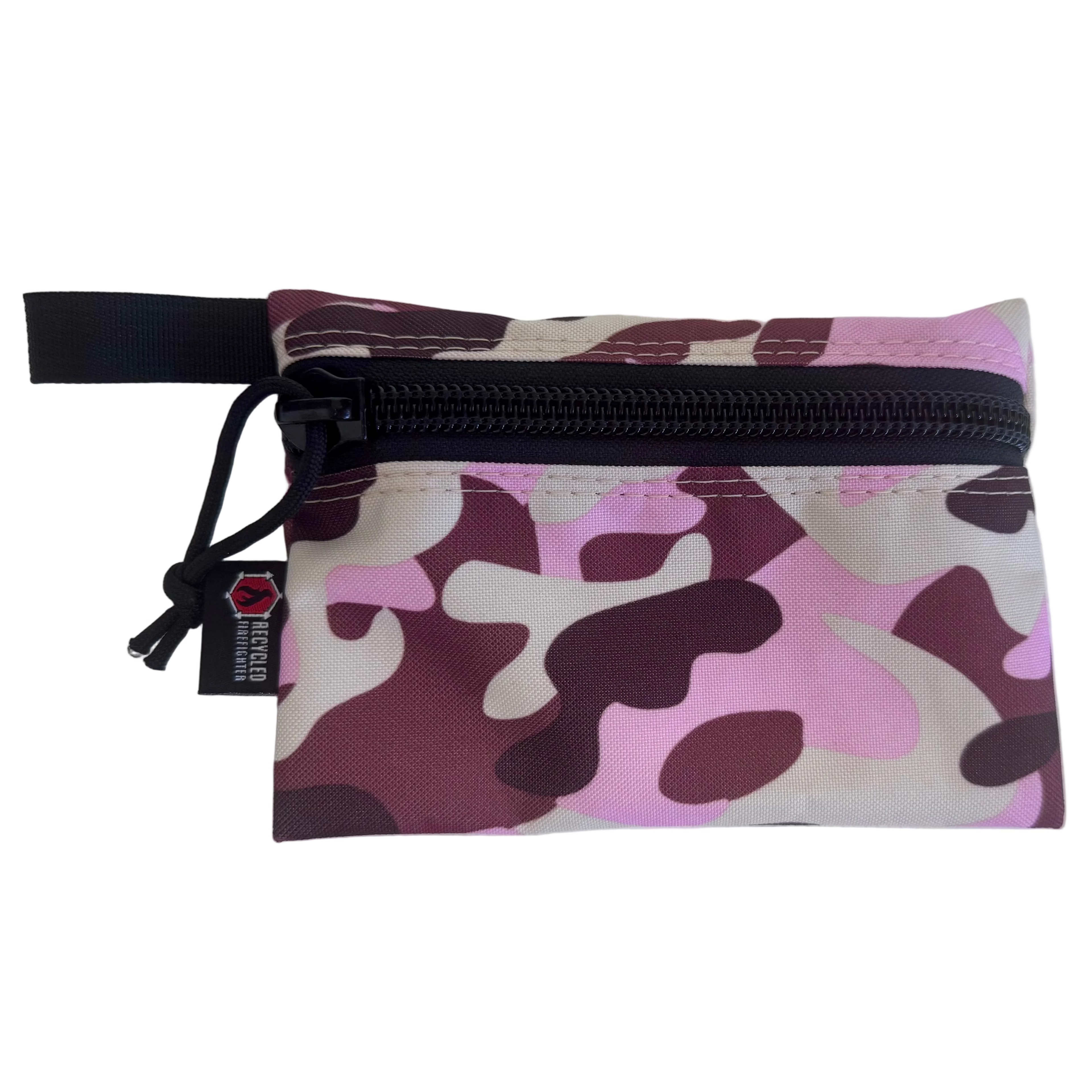Recycled Firefighter Truckie Medium backpack with front pocket, adjustable straps, and durable recycled fabric.