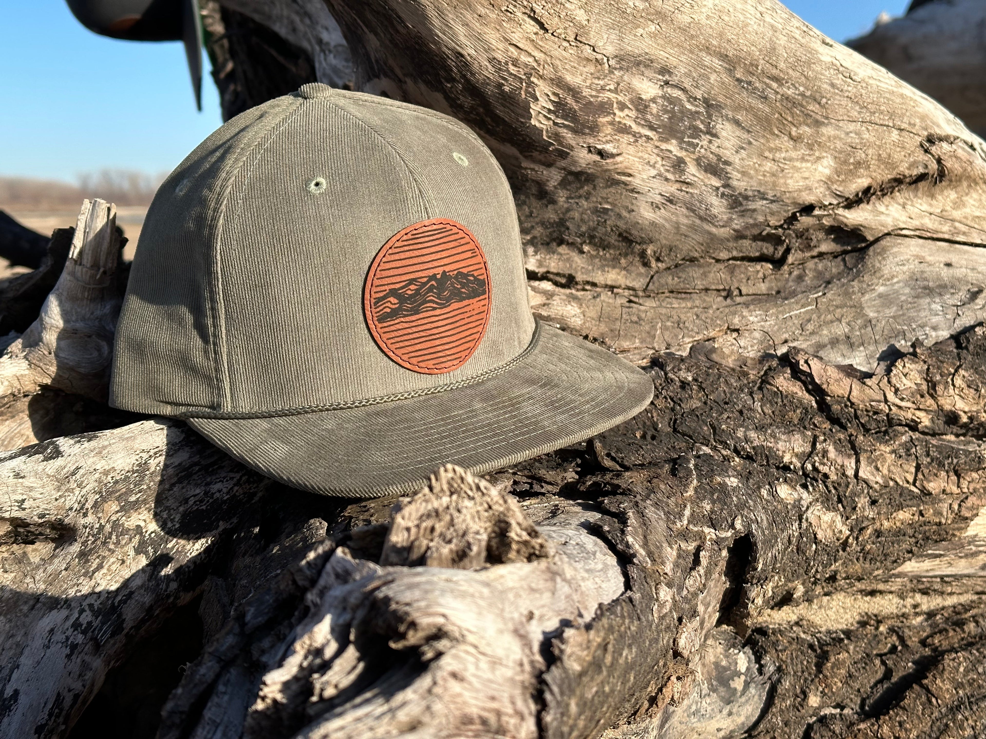 Pike Trail Rawhide Leather Patch Hats - OVERLANDERS Outfitter