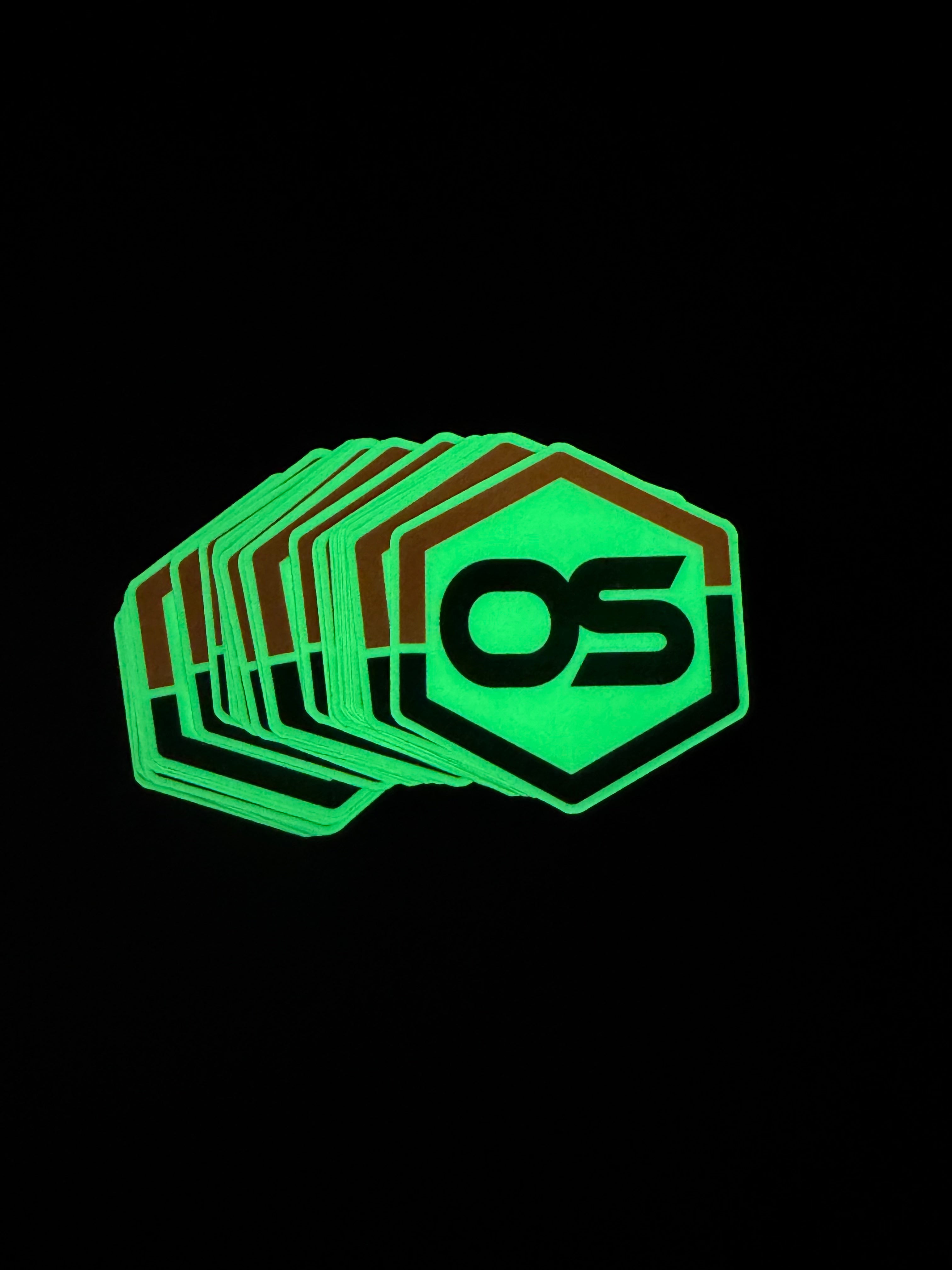 ONE SHEAR® Limited Edition Ghost Glow Sticker 2.5" - OVERLANDERS Outfitter