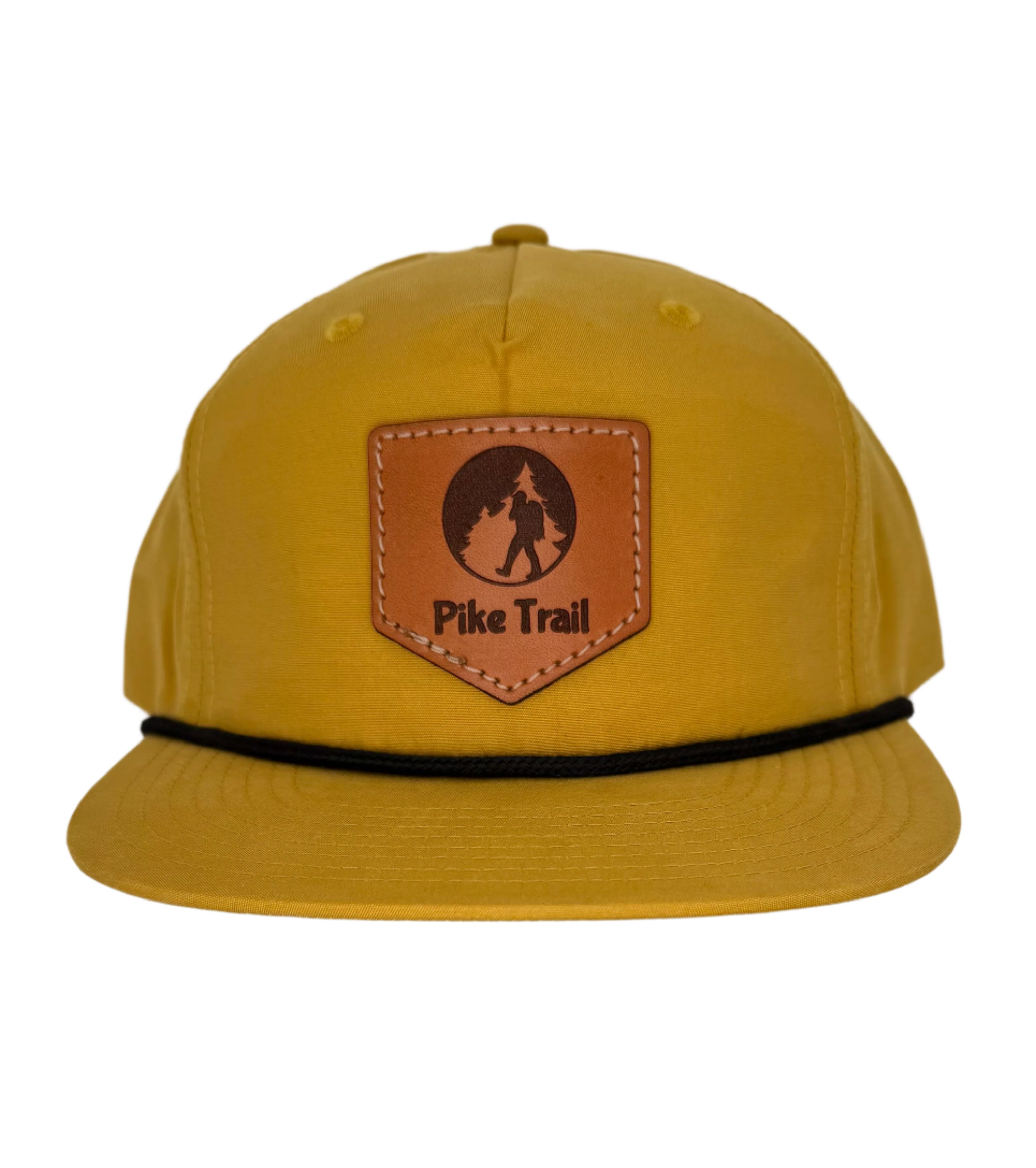 Pike Trail Rawhide Leather Patch Hats - OVERLANDERS Outfitter