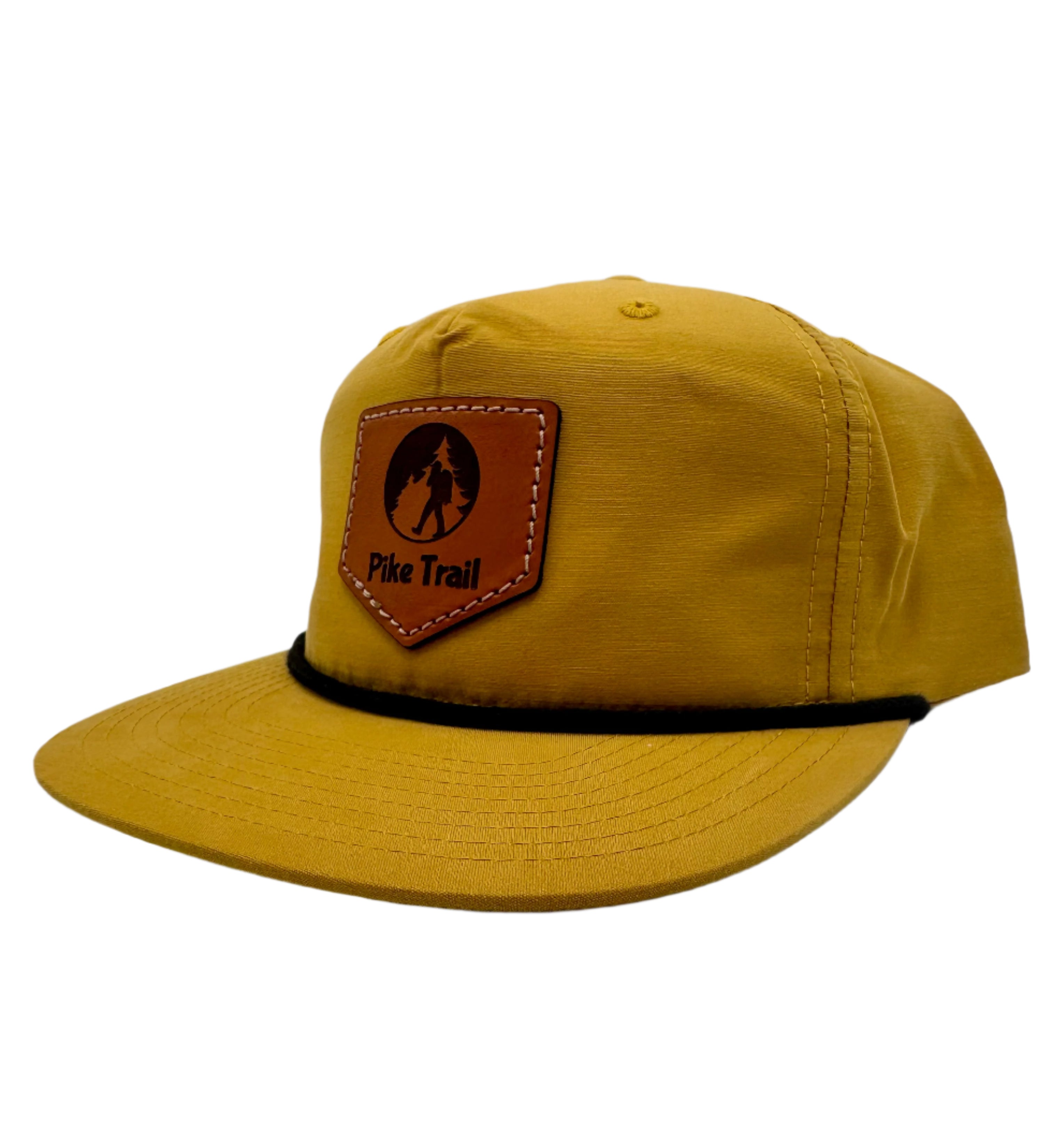 Pike Trail Rawhide Leather Patch Hats - OVERLANDERS Outfitter