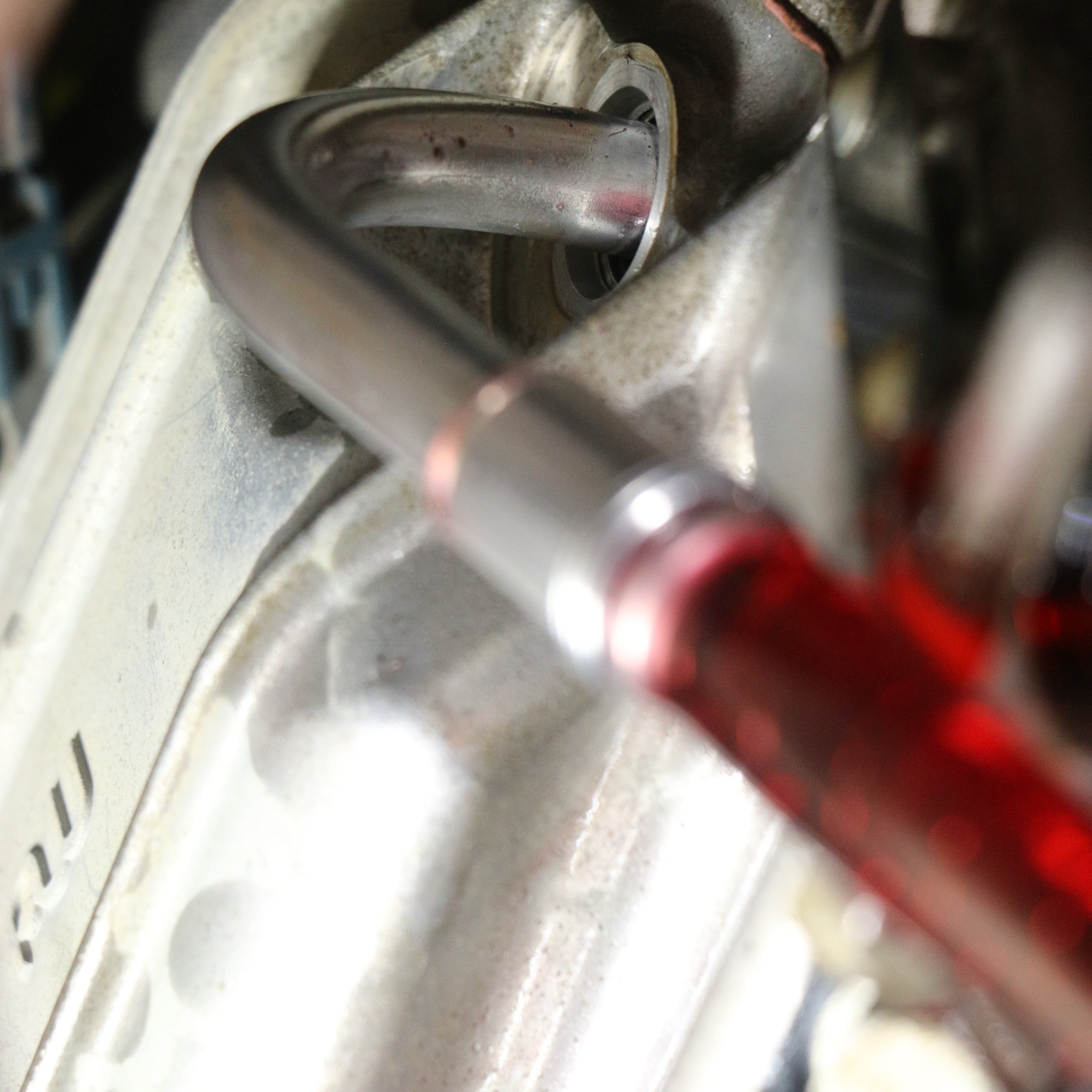 OilSafe Starter Kit with fluid transfer containers by DRIVEN Racing Shop, featuring multiple leak-proof transfer bottles.