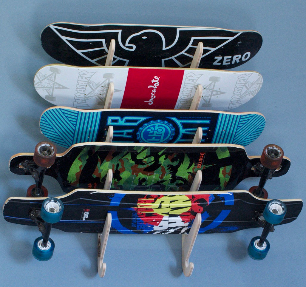 THE ANNEX skateboard wall rack - We The Collective