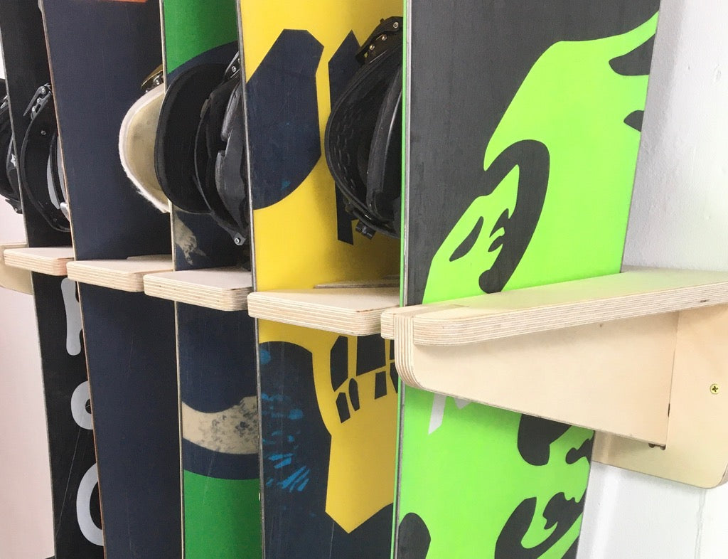 THE PONDEROSA snowboard wall rack - We The Collective