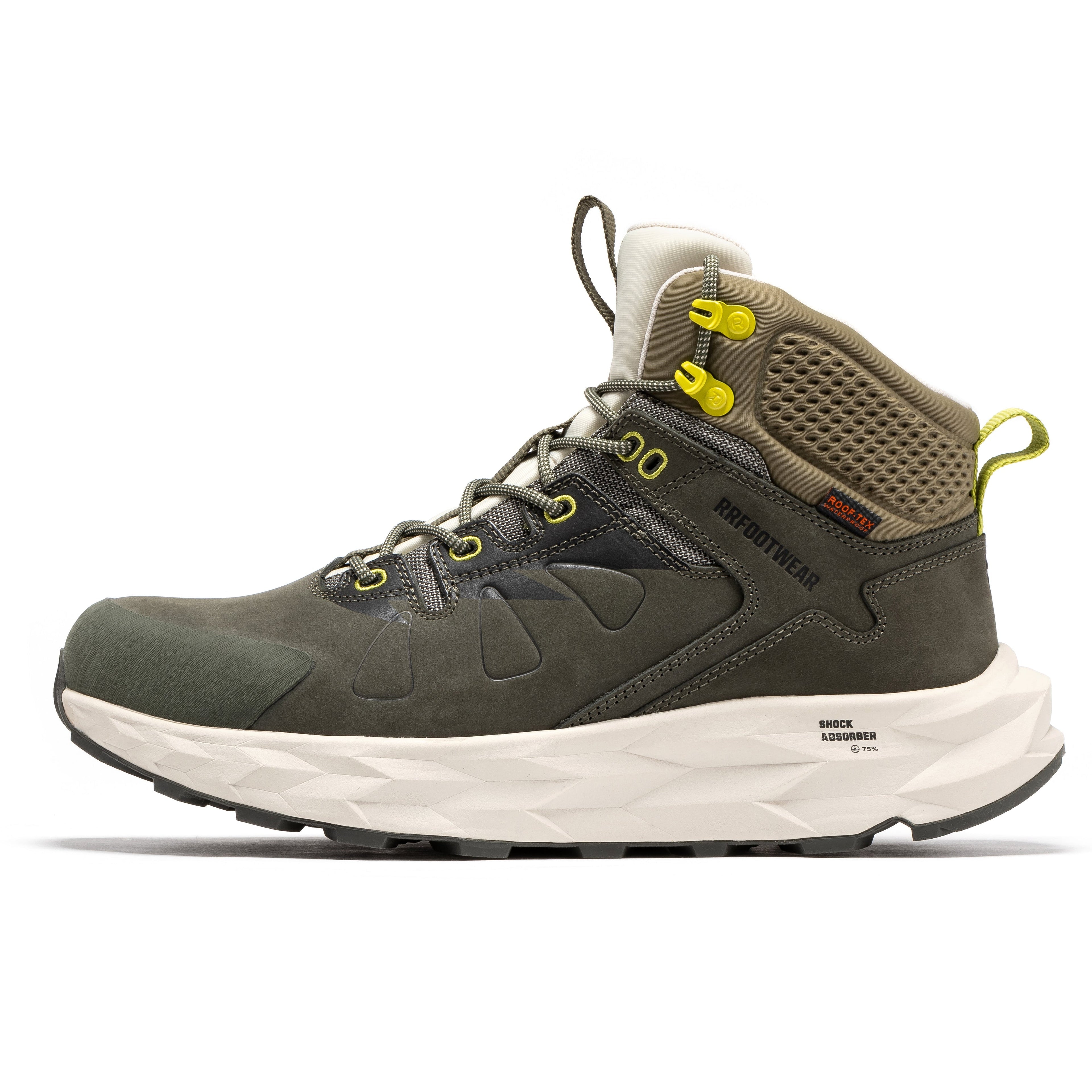 ROCKROOSTER Farmington Green 6 Inch Waterproof Hiking Boots with VIBRAM® Outsole  OC21033 - We The Collective