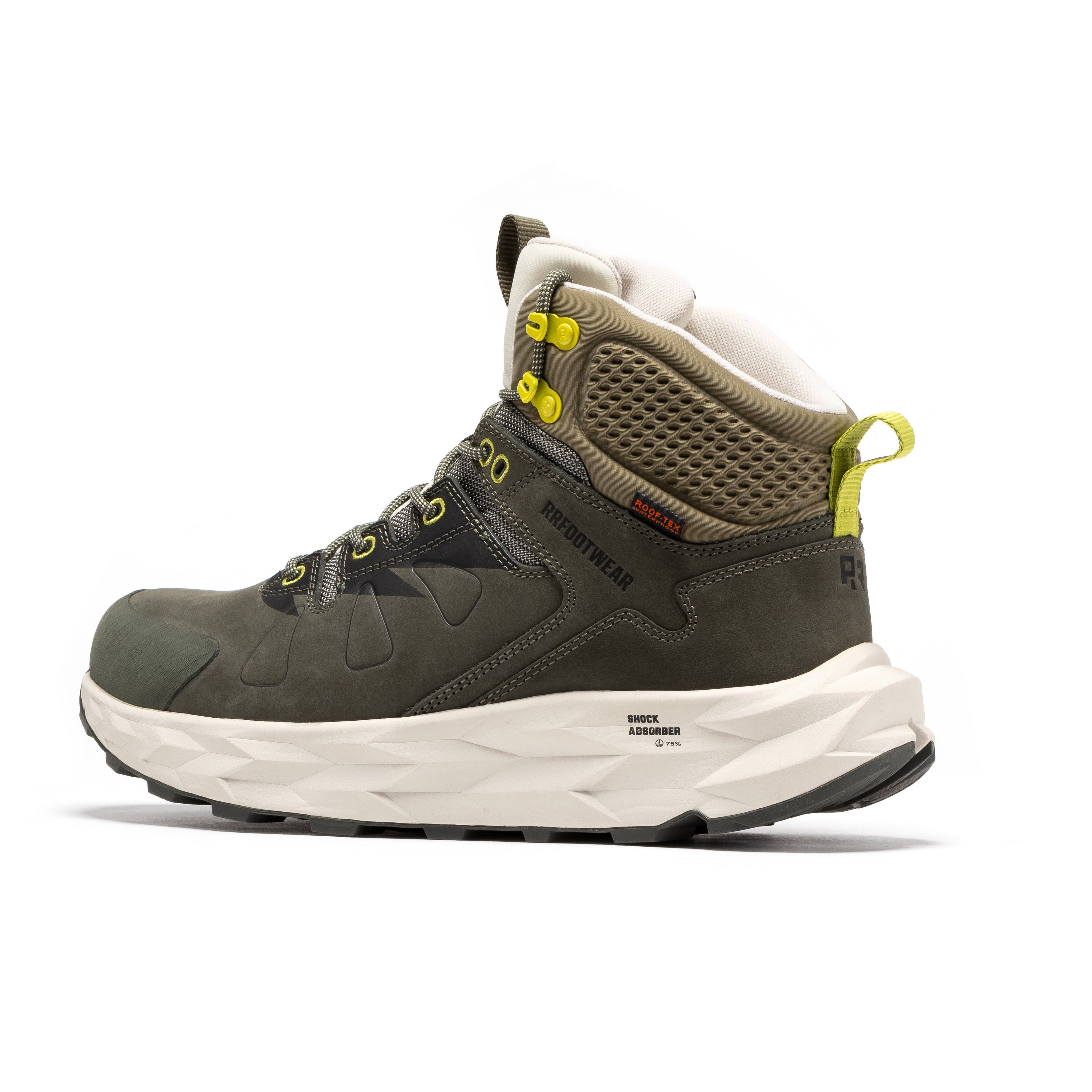 ROCKROOSTER Farmington Green 6 Inch Waterproof Hiking Boots with VIBRAM® Outsole  OC21033 - We The Collective