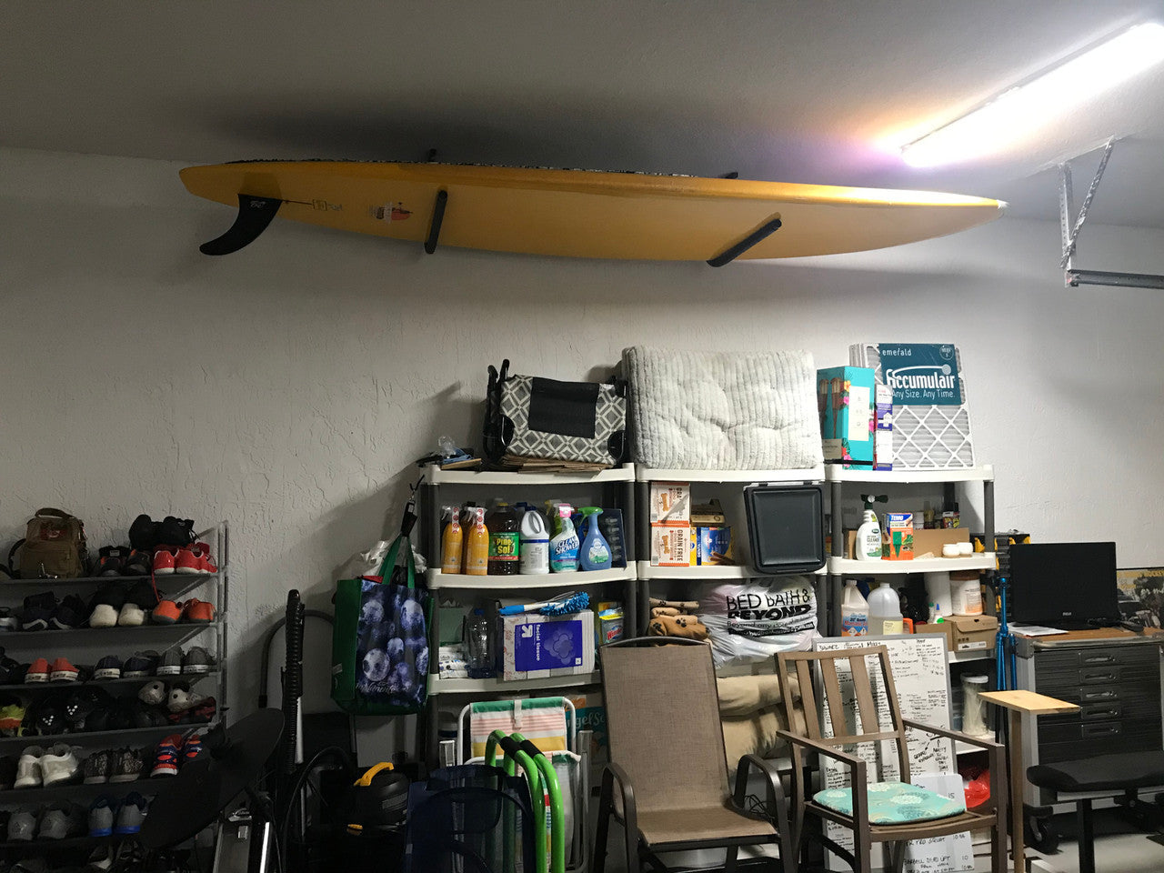 Hi-Port 1 | SUP Storage Ceiling and Wall Hooks | Holds 50 lbs - OVERLANDERS Outfitter