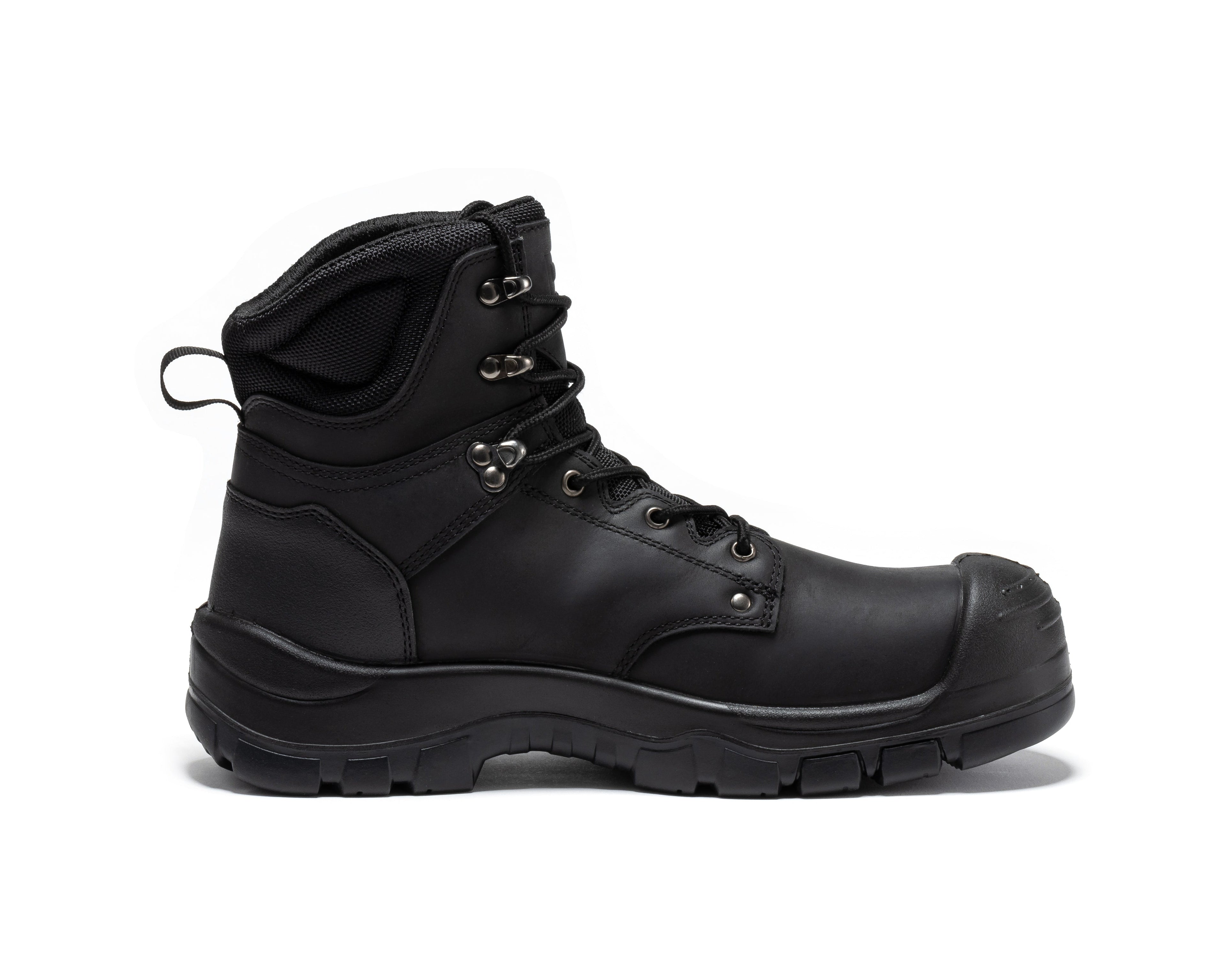 ROCKROOSTER Woodland Black 6 inch Waterproof Composite Toe Leather Work Boots AK662 - We The Collective