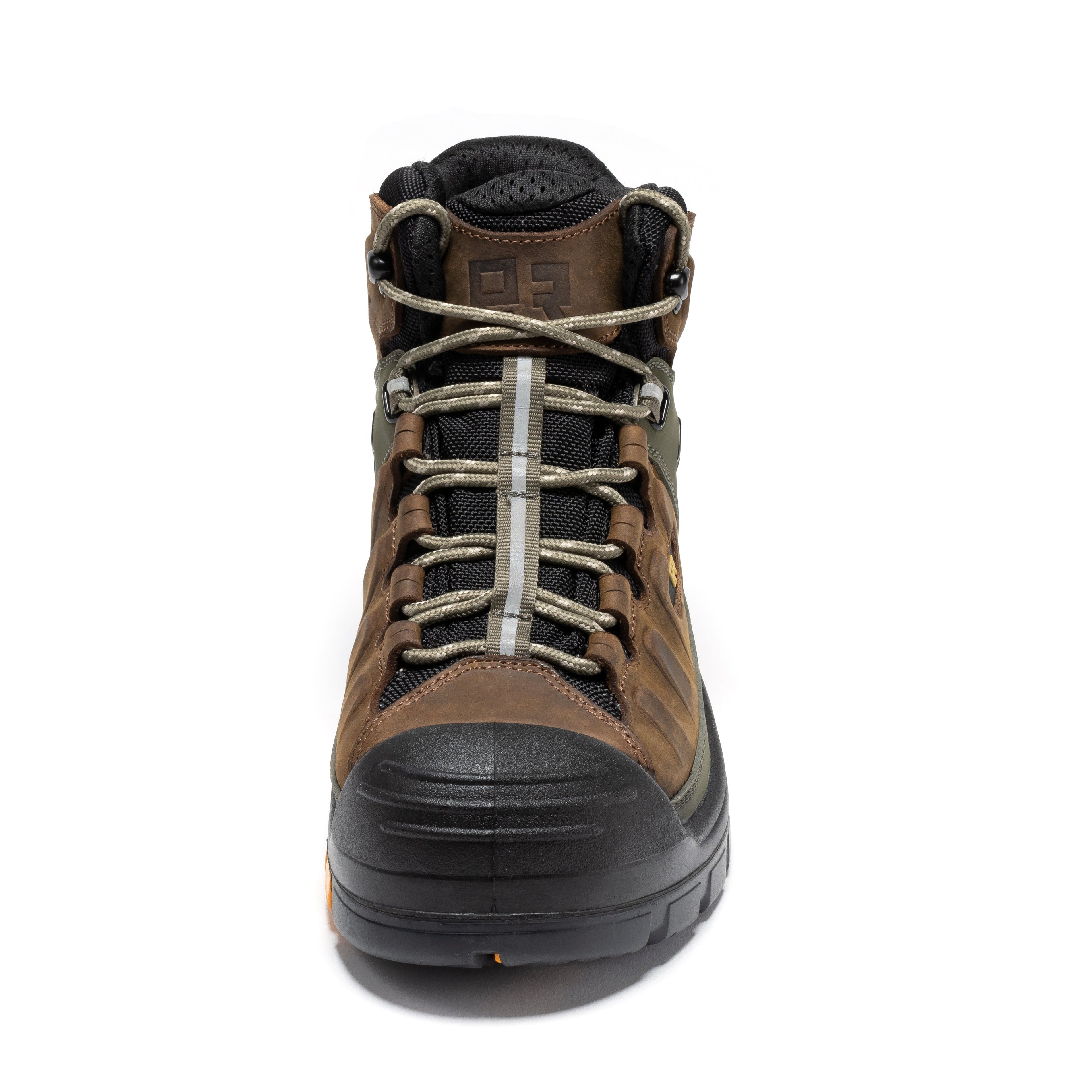 ROCKROOSTER Woodland Brown 6 inch Composite Toe Waterproof Leather Work Boots AK661 - We The Collective