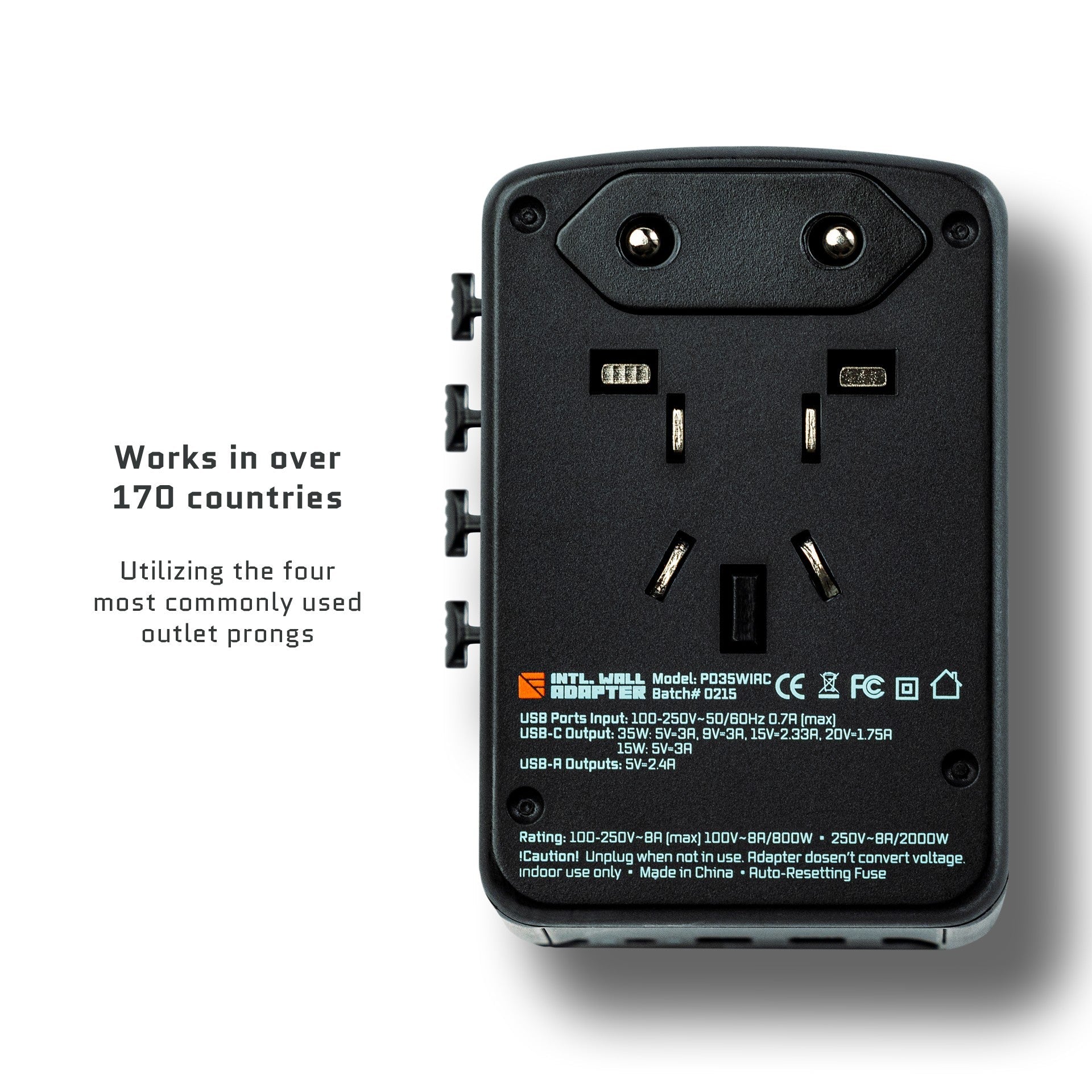 Int'l Wall Adapter - OVERLANDERS Outfitter