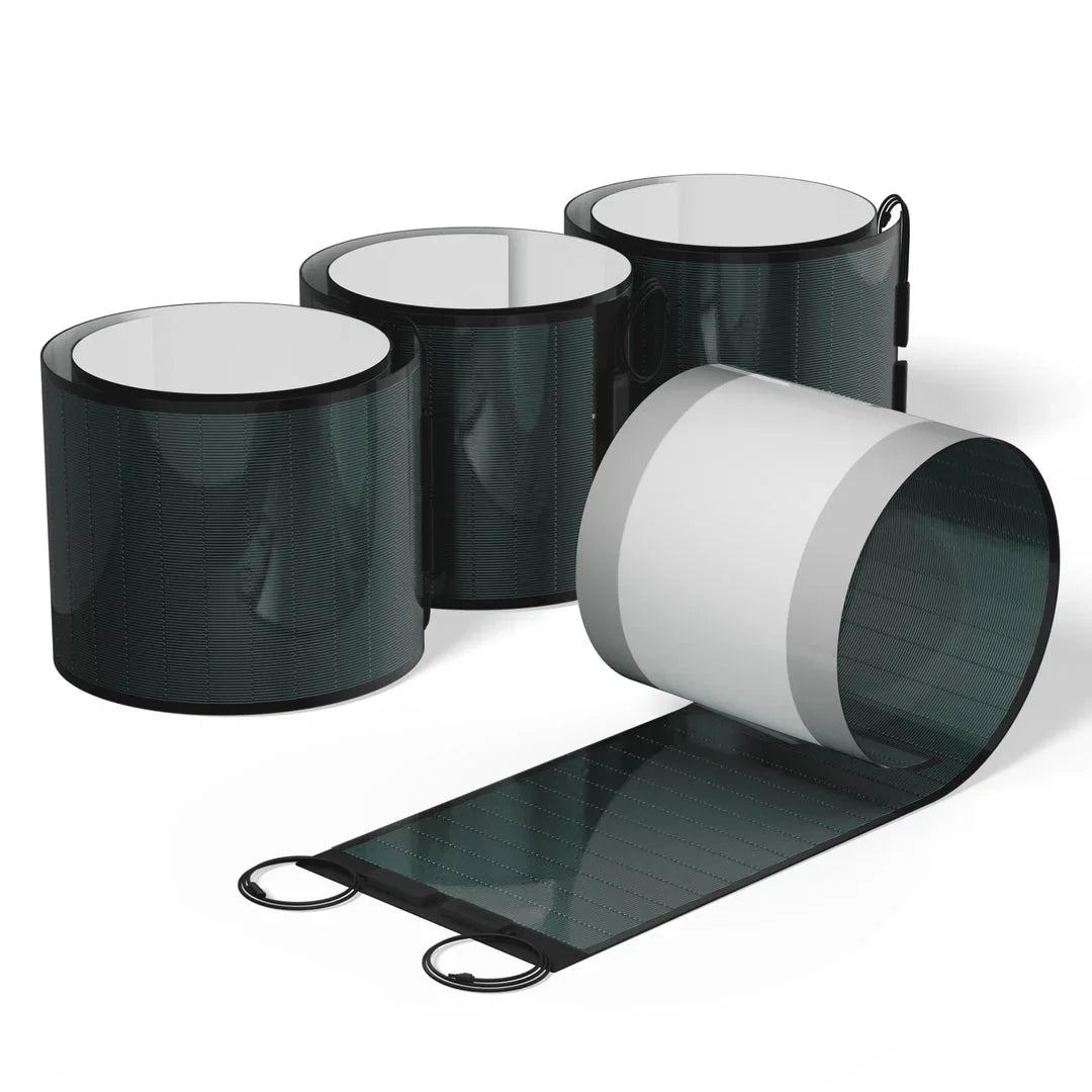 BougeRV Yuma 100W CIGS Thin-film Flexible Solar Panel with Tape (Long Version) - We The Collective