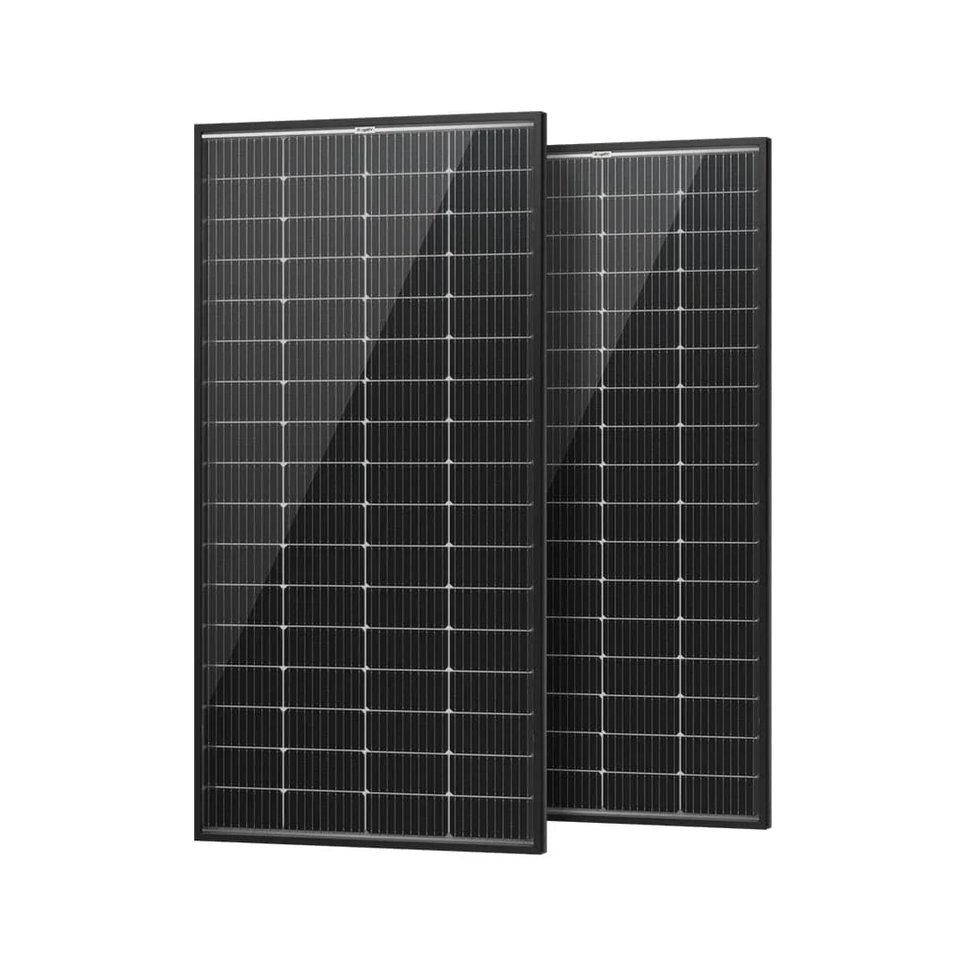 BougeRV 200 Watt Rigid Bifacial 10BB Mono Solar Panel - OVERLANDERS Outfitter