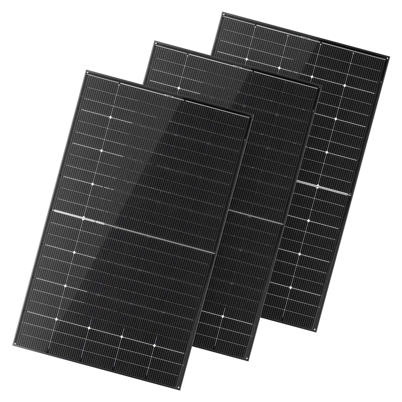 BougeRV 300 Watt N-Type Rigid Bifacial 16BB Mono Solar Panel - OVERLANDERS Outfitter