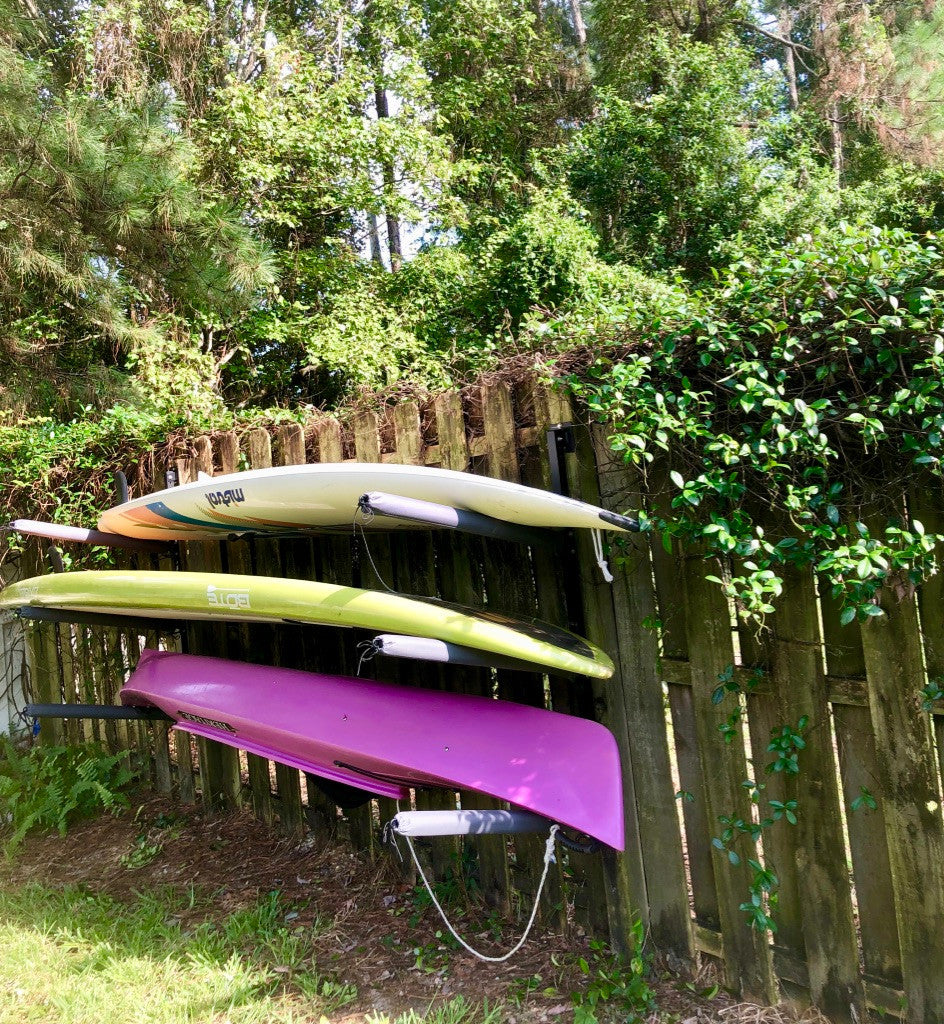 Sandbridge SUP & Surfboard Storage | Outdoor Adjustable Rack | 4 Level - OVERLANDERS Outfitter