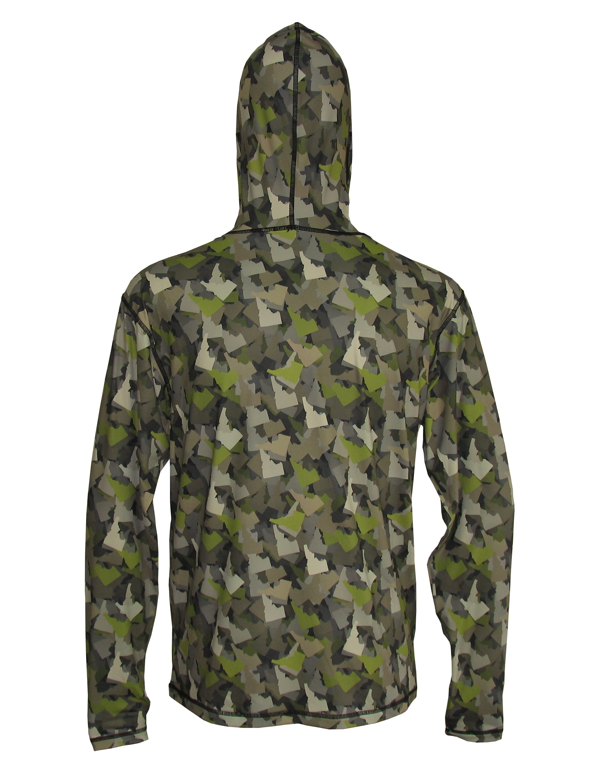 Idaho Camo Sun Protective Hunting Graphic Hoodie - OVERLANDERS Outfitter