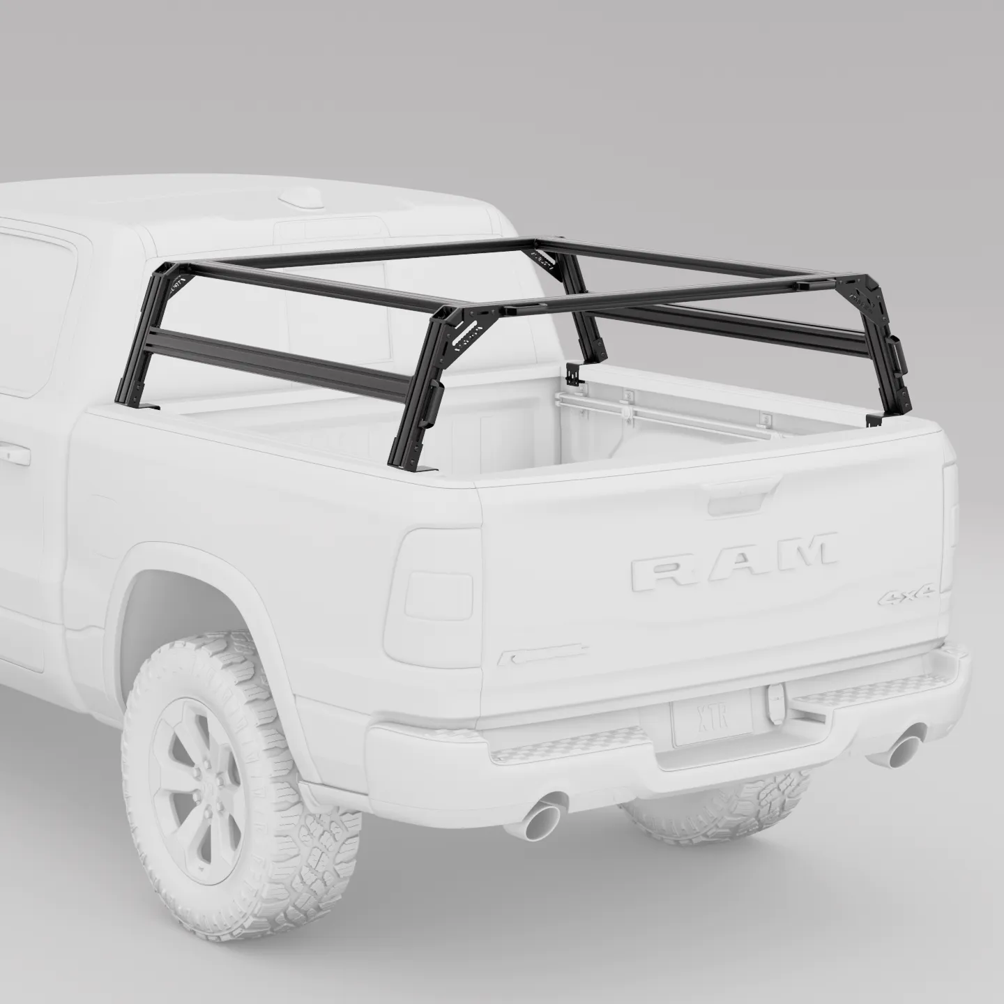 Dodge Ram 2500/3500 HD Pre-configured XTR1 Straight Bed Rack - OVERLANDERS Outfitter