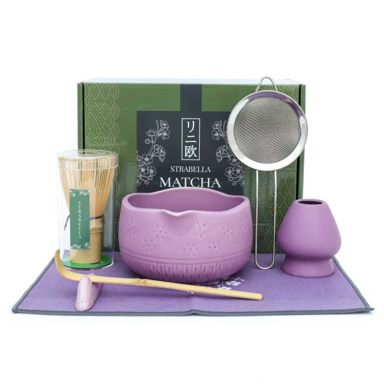 Matcha Whisk Set — Bamboo Chasen + Ceramic Chawan Gift Set - OVERLANDERS Outfitter