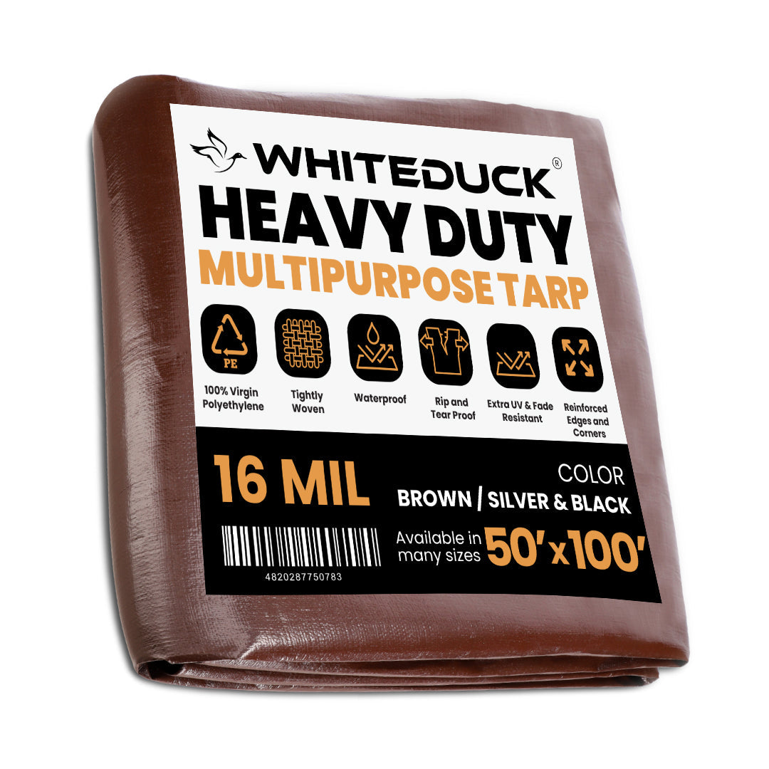50' x 100' Super Heavy Duty Poly Tarp - OVERLANDERS Outfitter