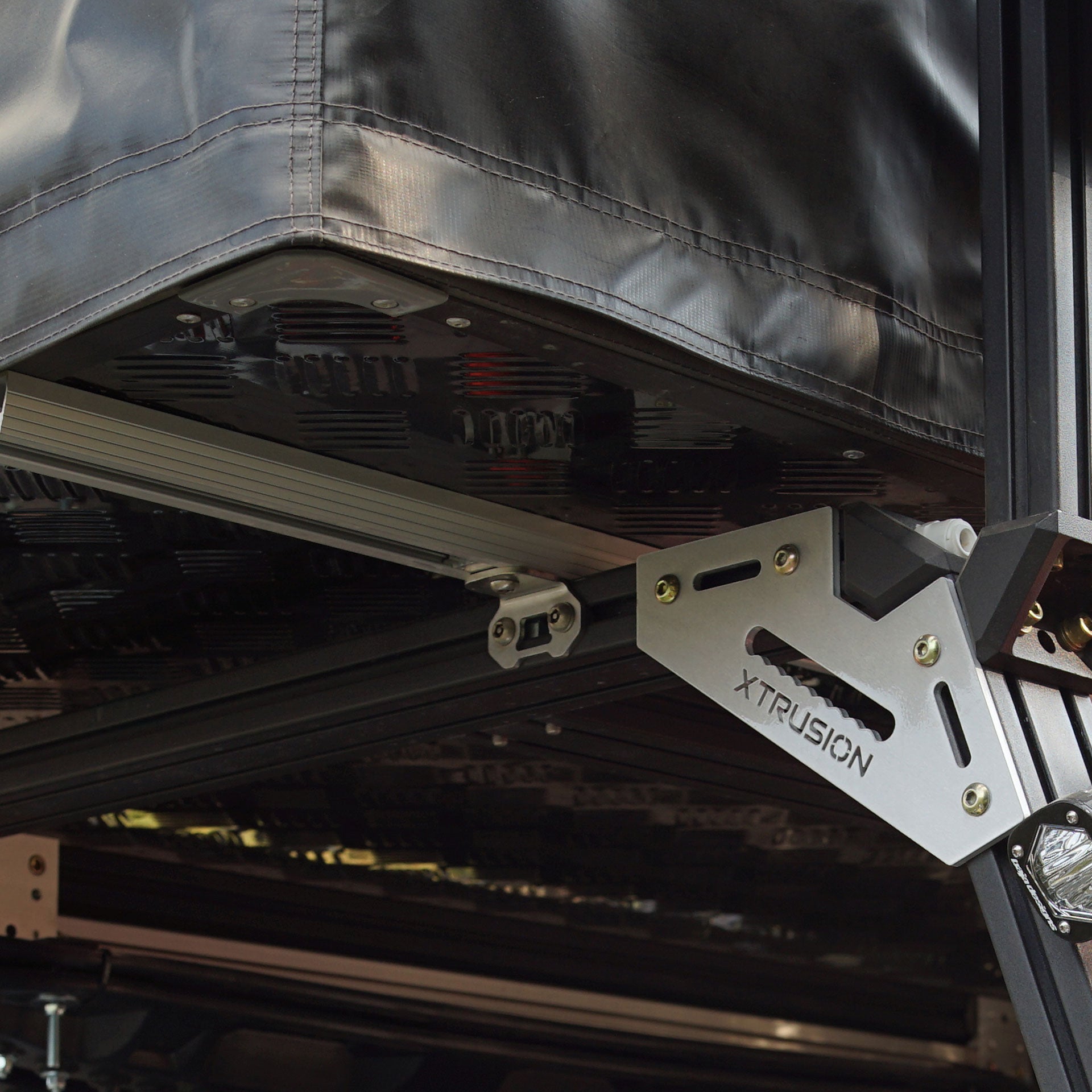 Rooftop Tent Brackets for Bed Racks | XTR Stainless - OVERLANDERS Outfitter