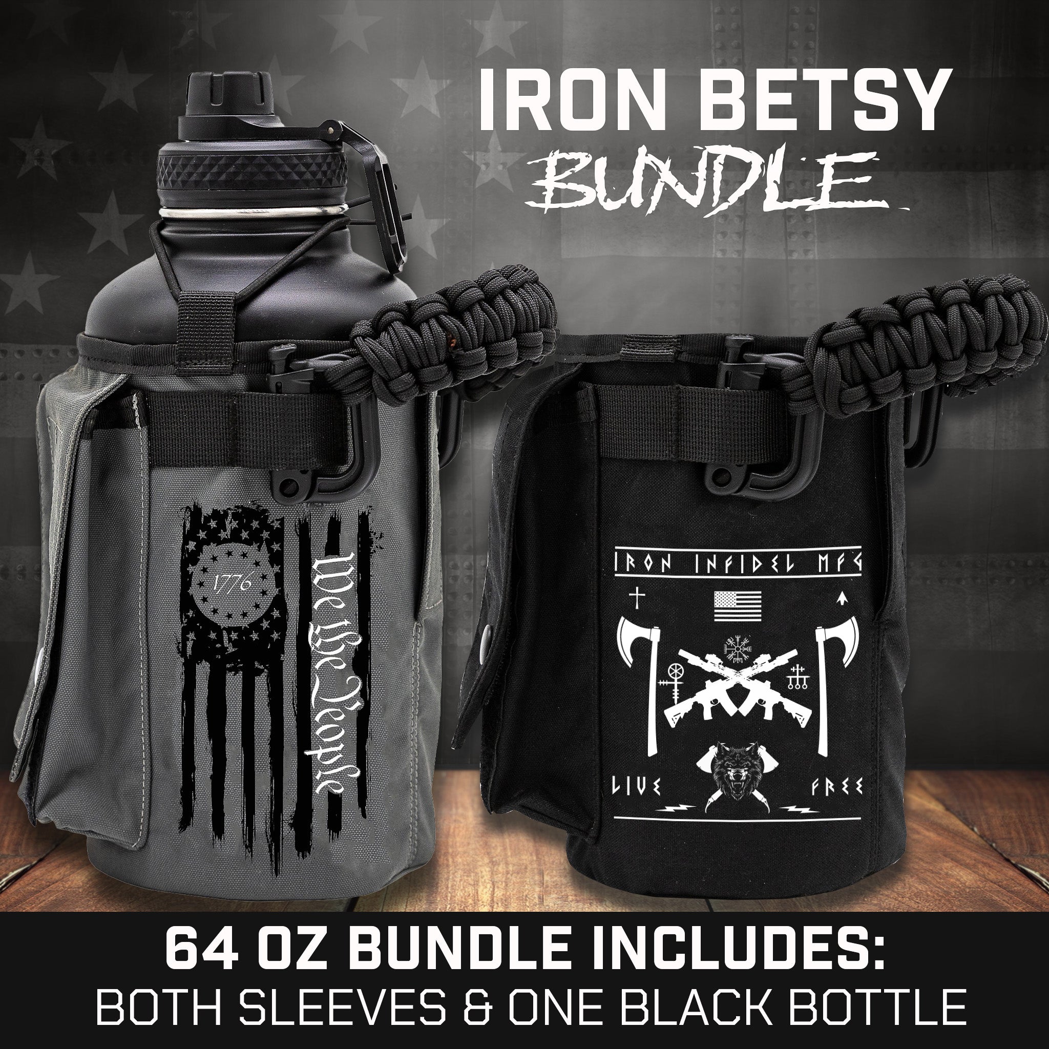 64oz Battle Bottle Bundles - We The Collective